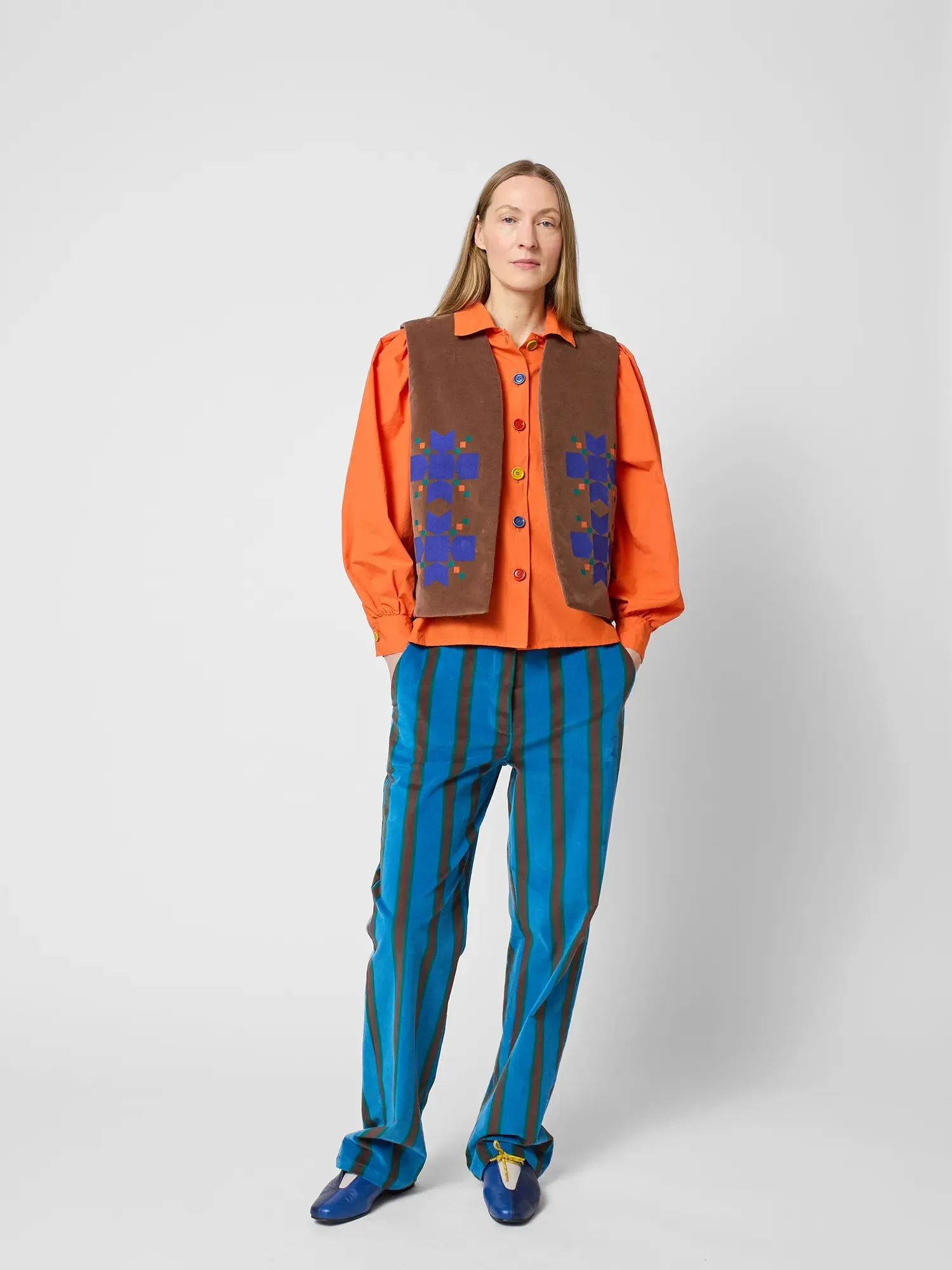 Snowflake velvet vest sold by Bobo Choses product image thumbnail 5