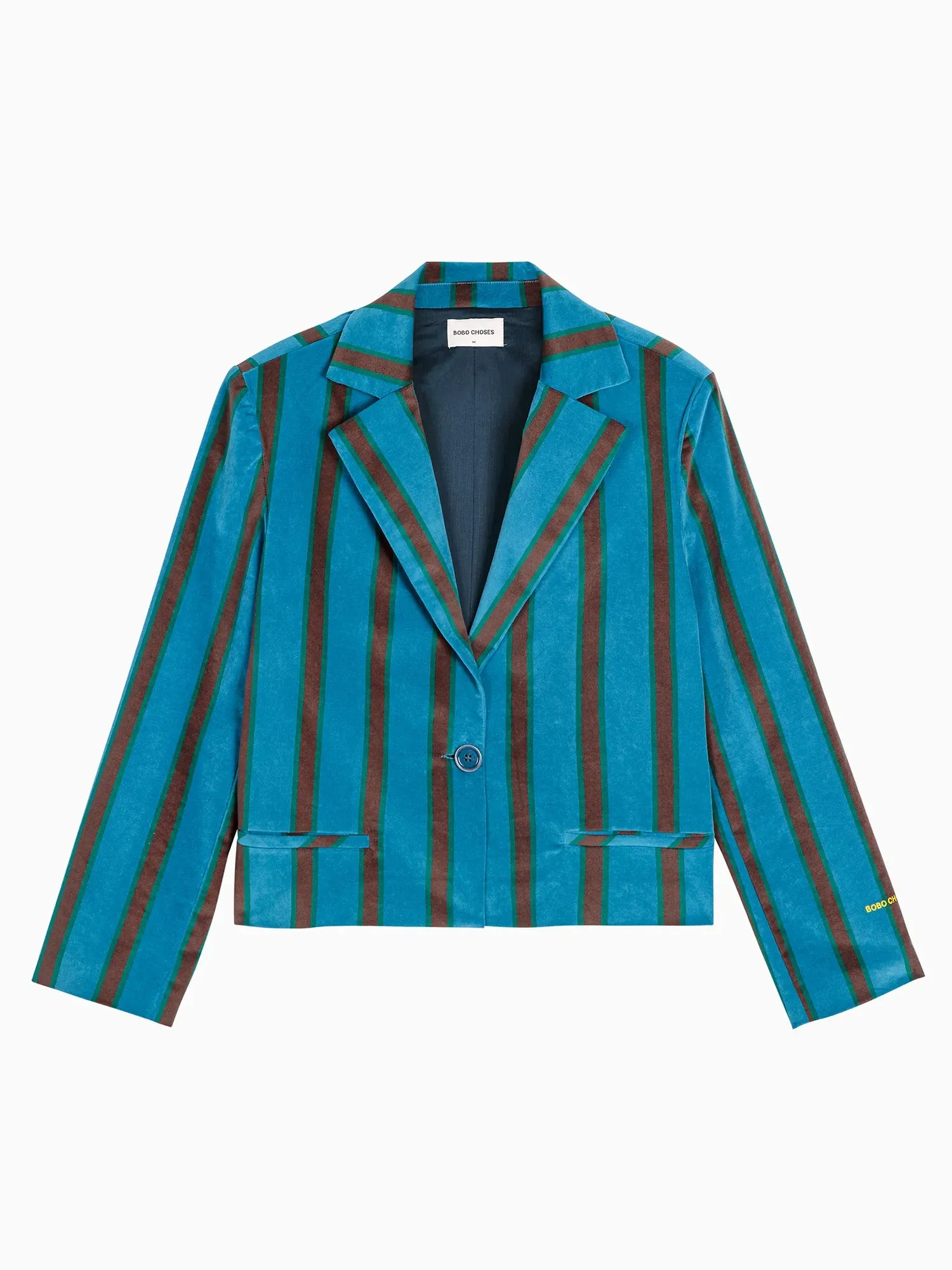 Striped all over blazer sold by Bobo Choses