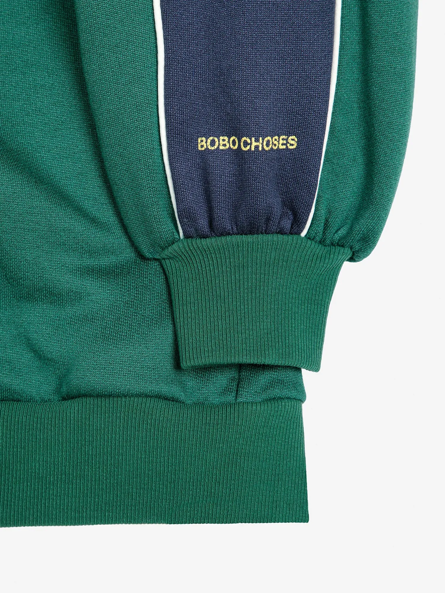 Striped zipped sweatshirt sold by Bobo Choses product image thumbnail 4