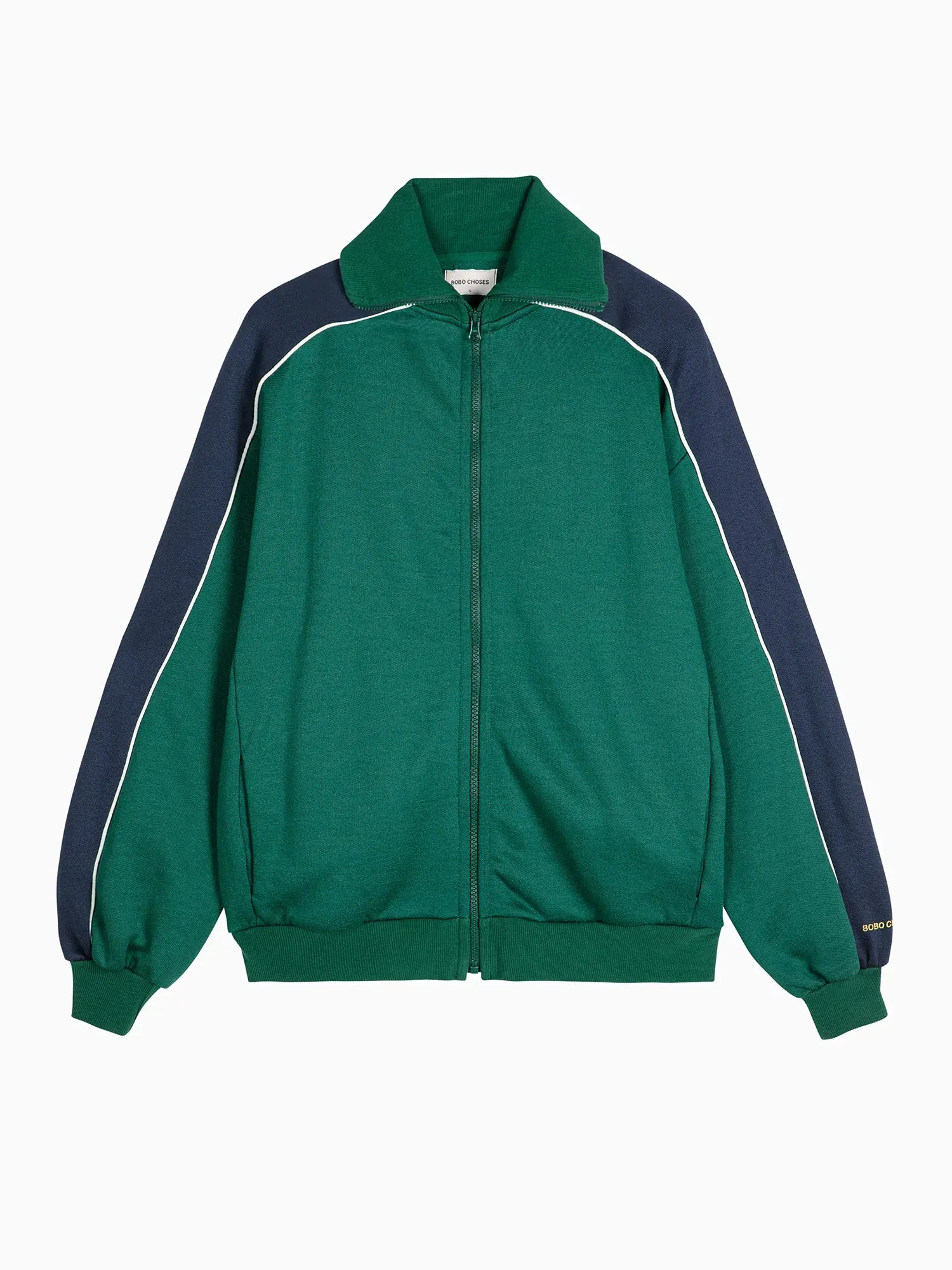 Striped zipped sweatshirt sold by Bobo Choses product image thumbnail 2