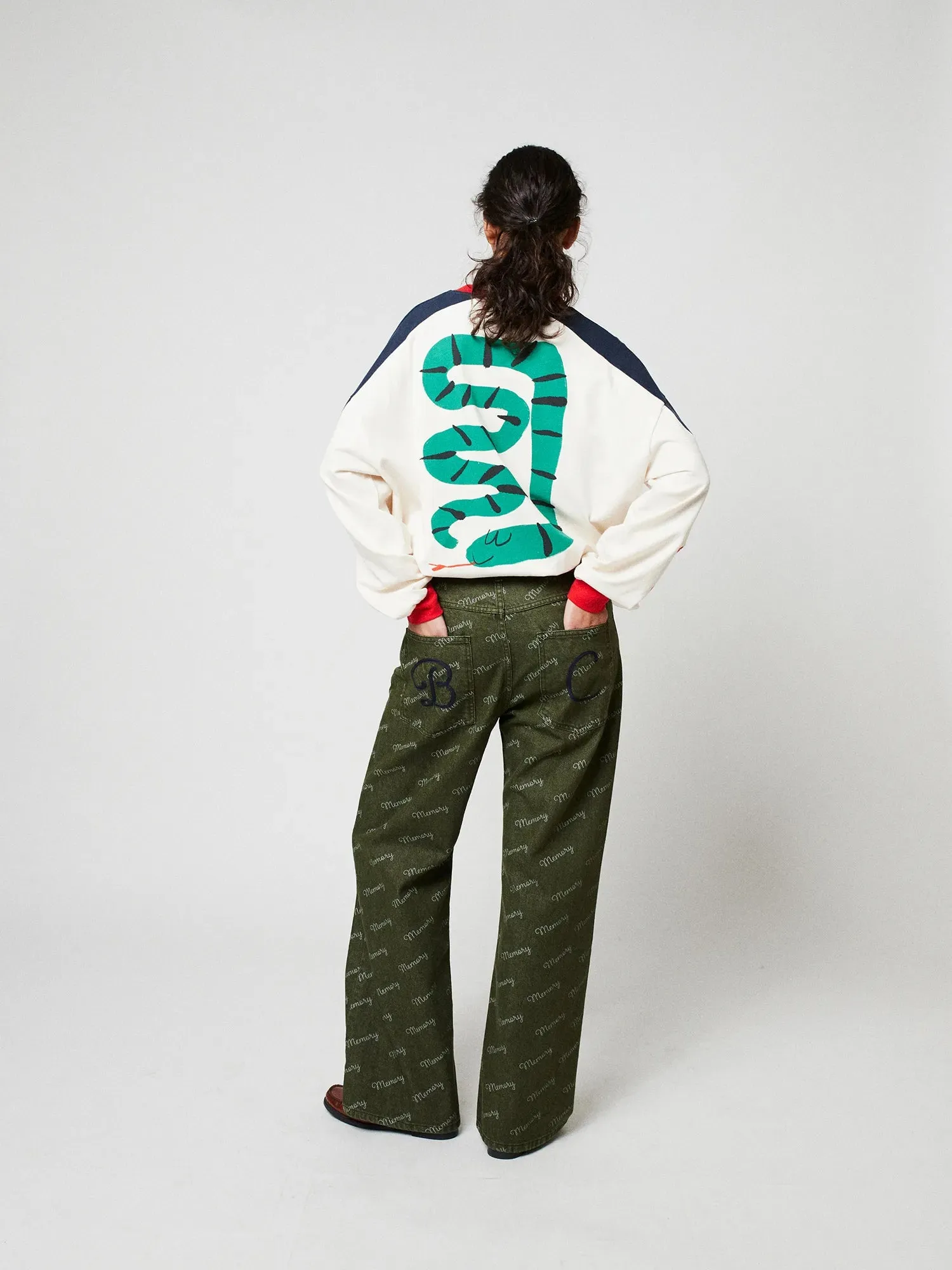 Memory all over denim pack sold by Bobo Choses