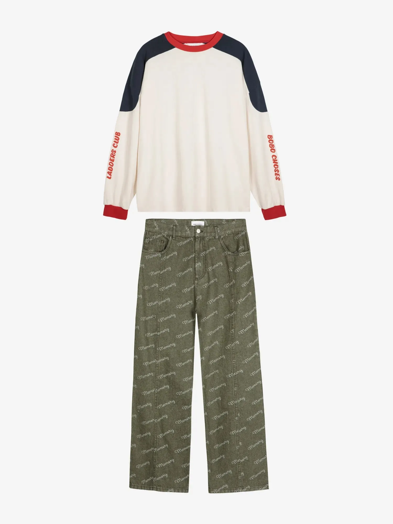 Memory all over denim pack sold by Bobo Choses product image thumbnail 4