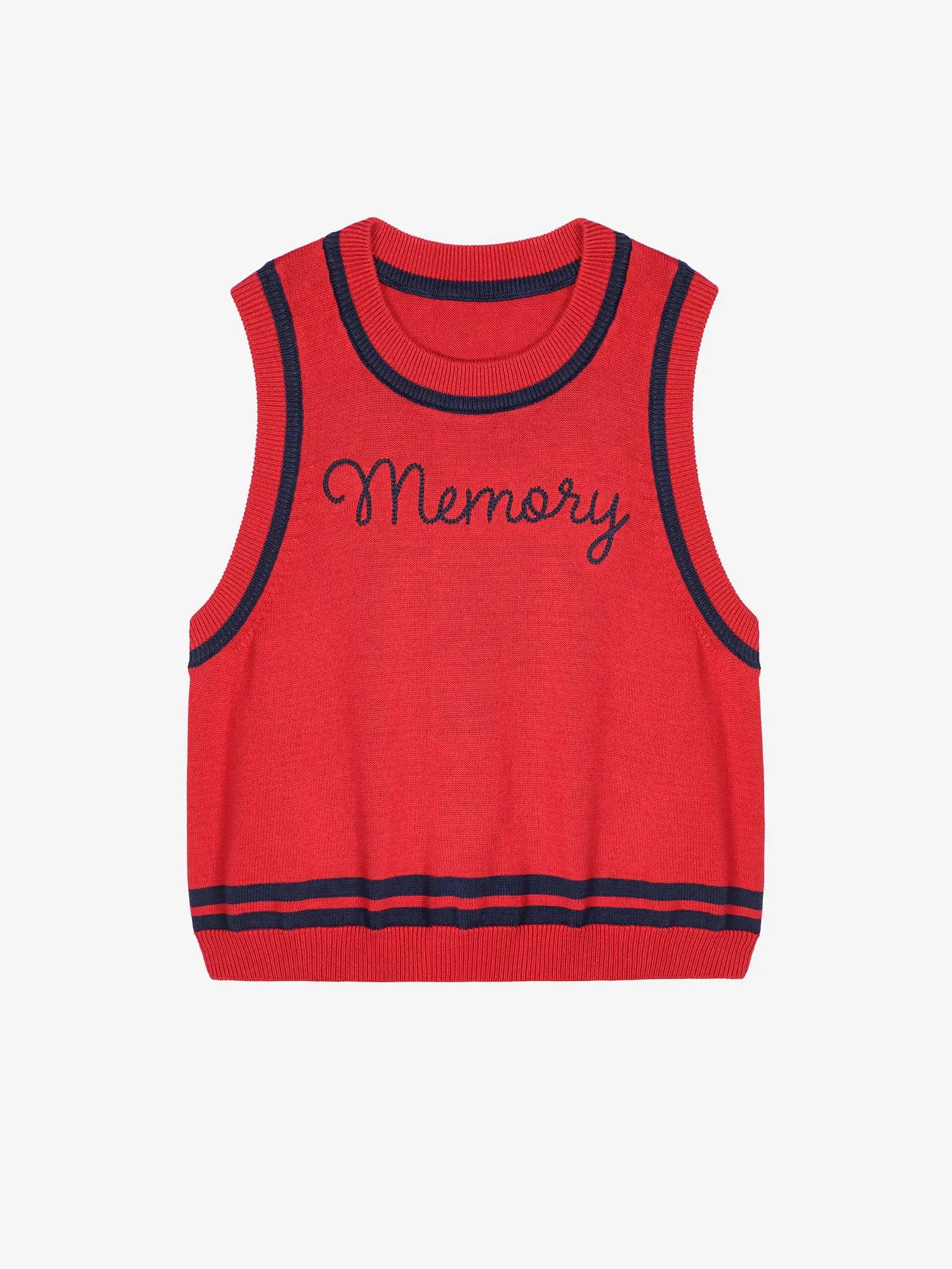 Memory knitted vest sold by Bobo Choses product image thumbnail 2
