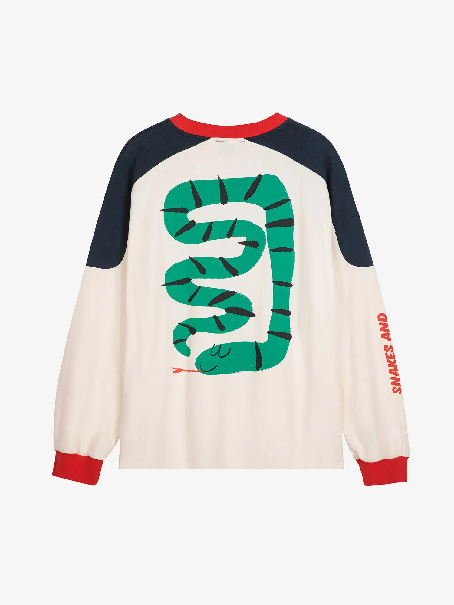 Snake long sleeve T-shirt sold by Bobo Choses product image thumbnail 3