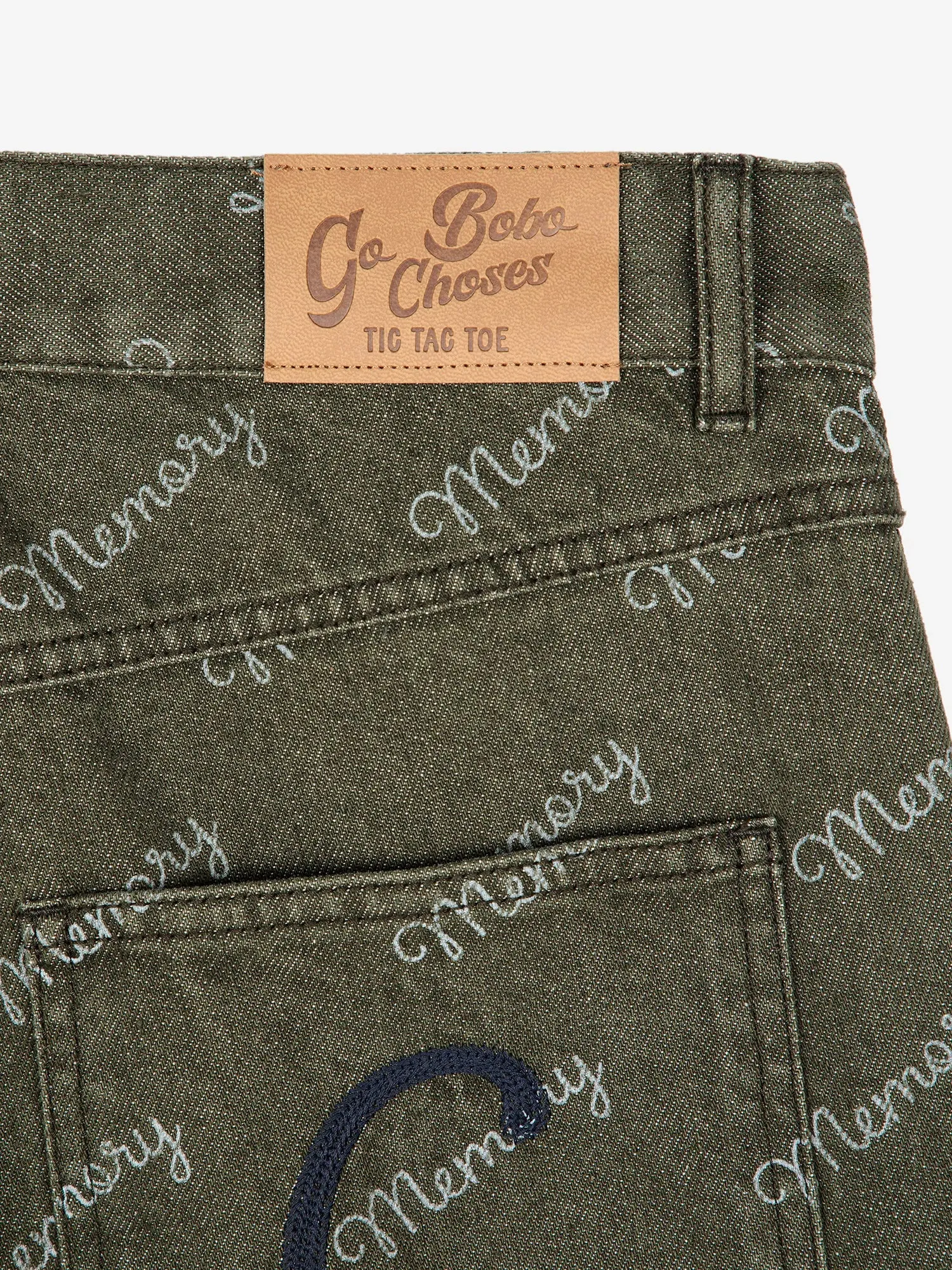 Memory all over denim pants sold by Bobo Choses product image thumbnail 5
