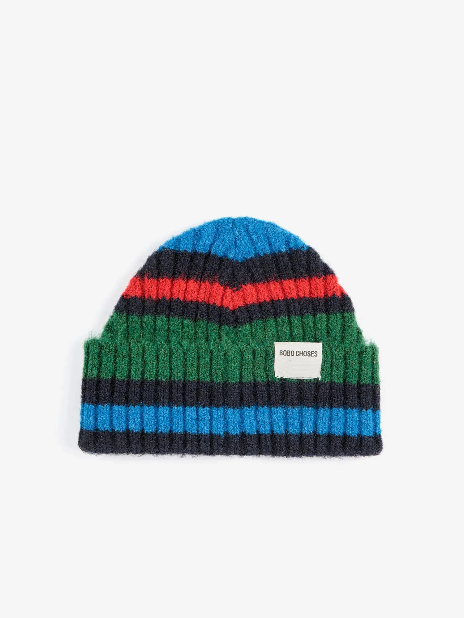 Striped knitted beanie sold by Bobo Choses product image thumbnail 3