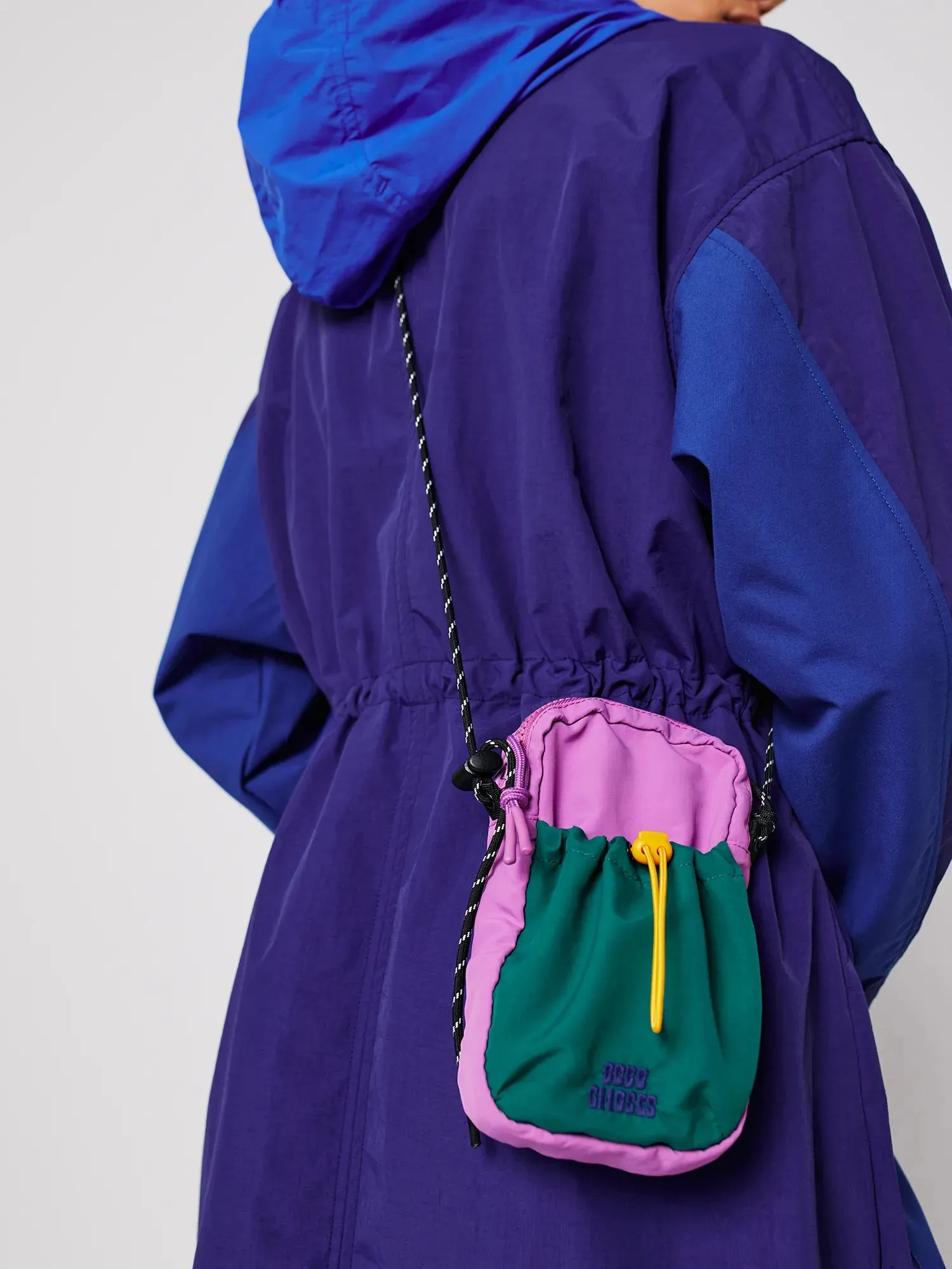 Color block technical mini bag sold by Bobo Choses