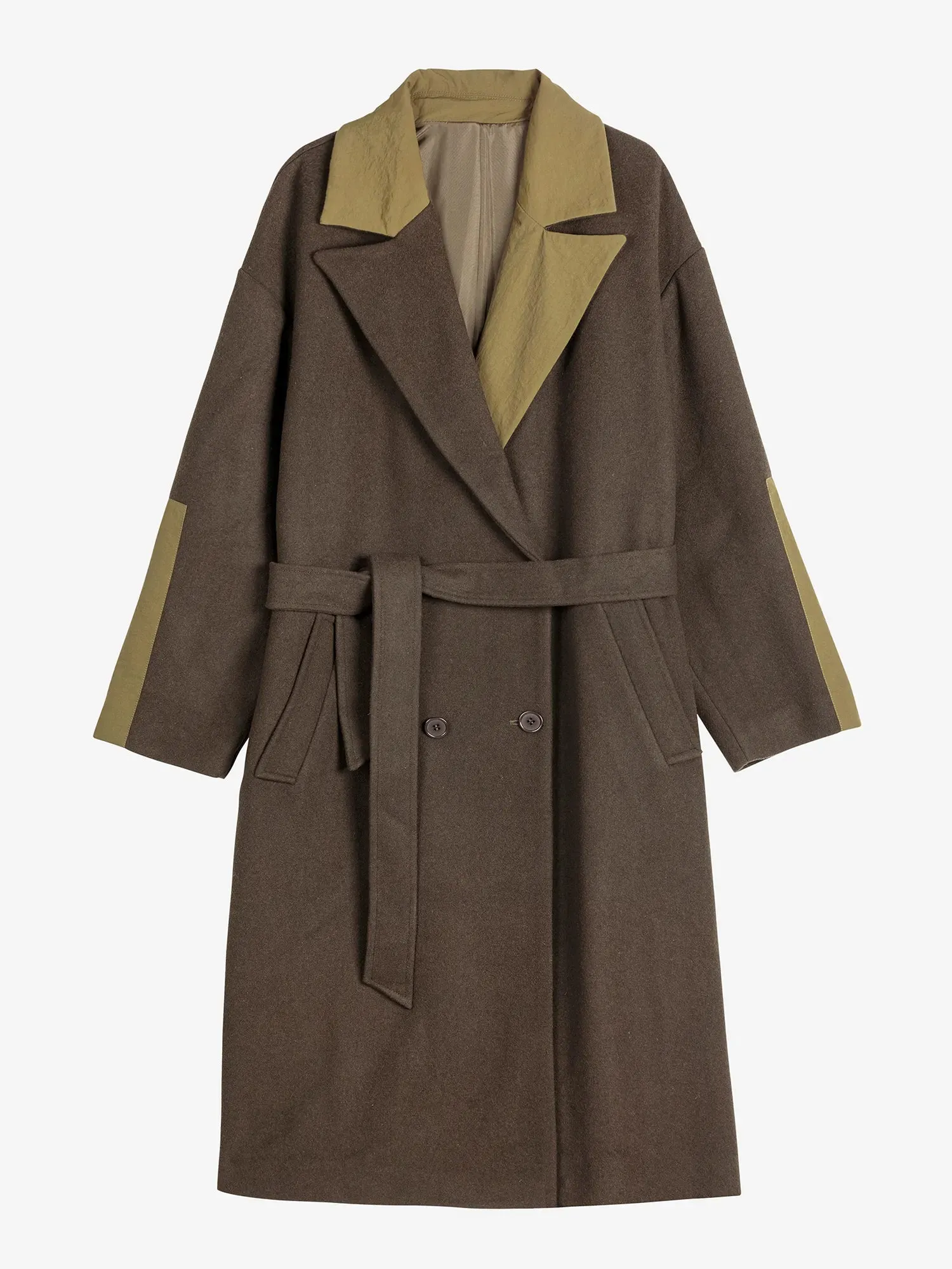Wool blend long coat sold by Bobo Choses product image thumbnail 2