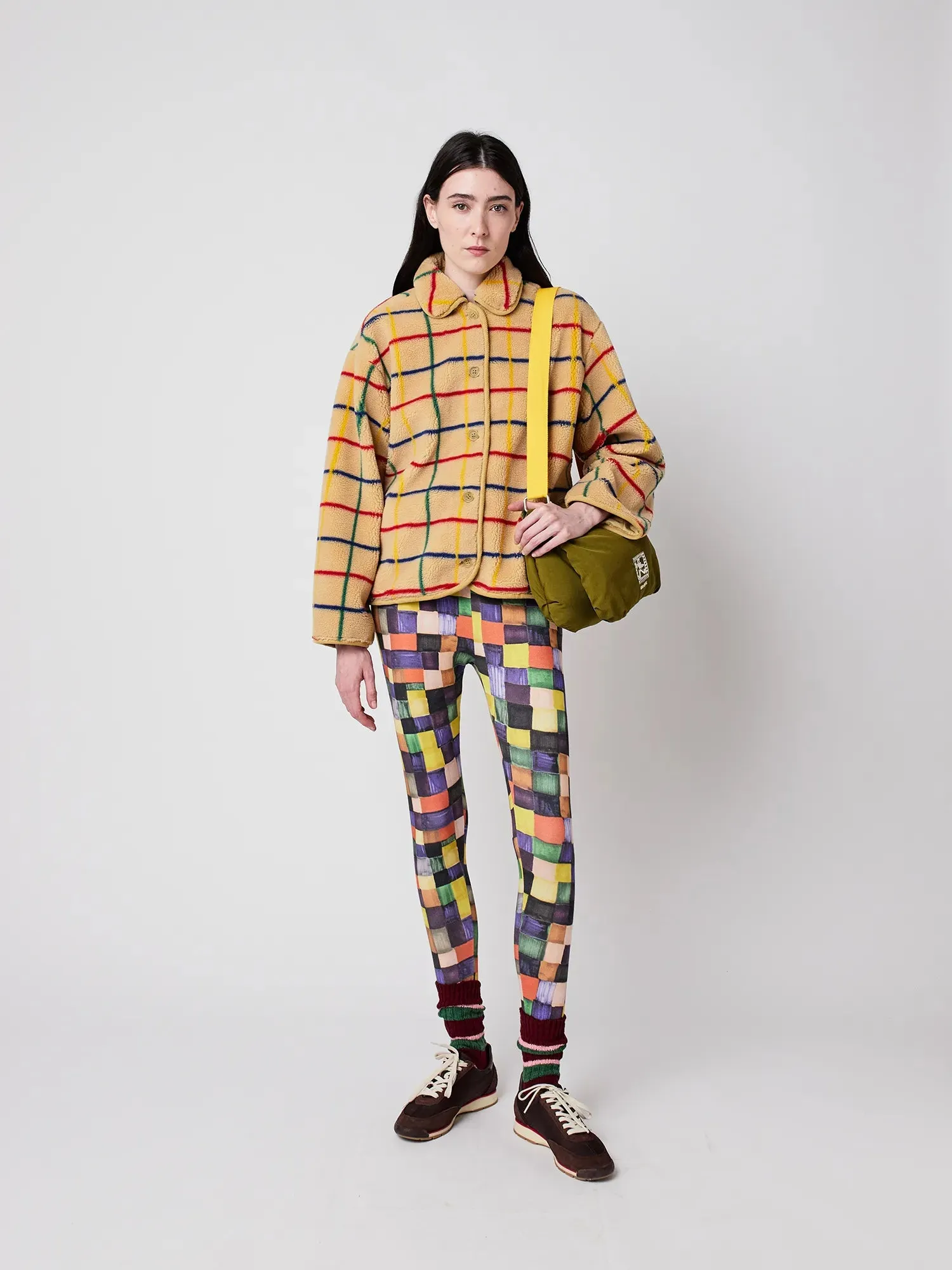 Color Striped sheepskin jacket sold by Bobo Choses product image thumbnail 4