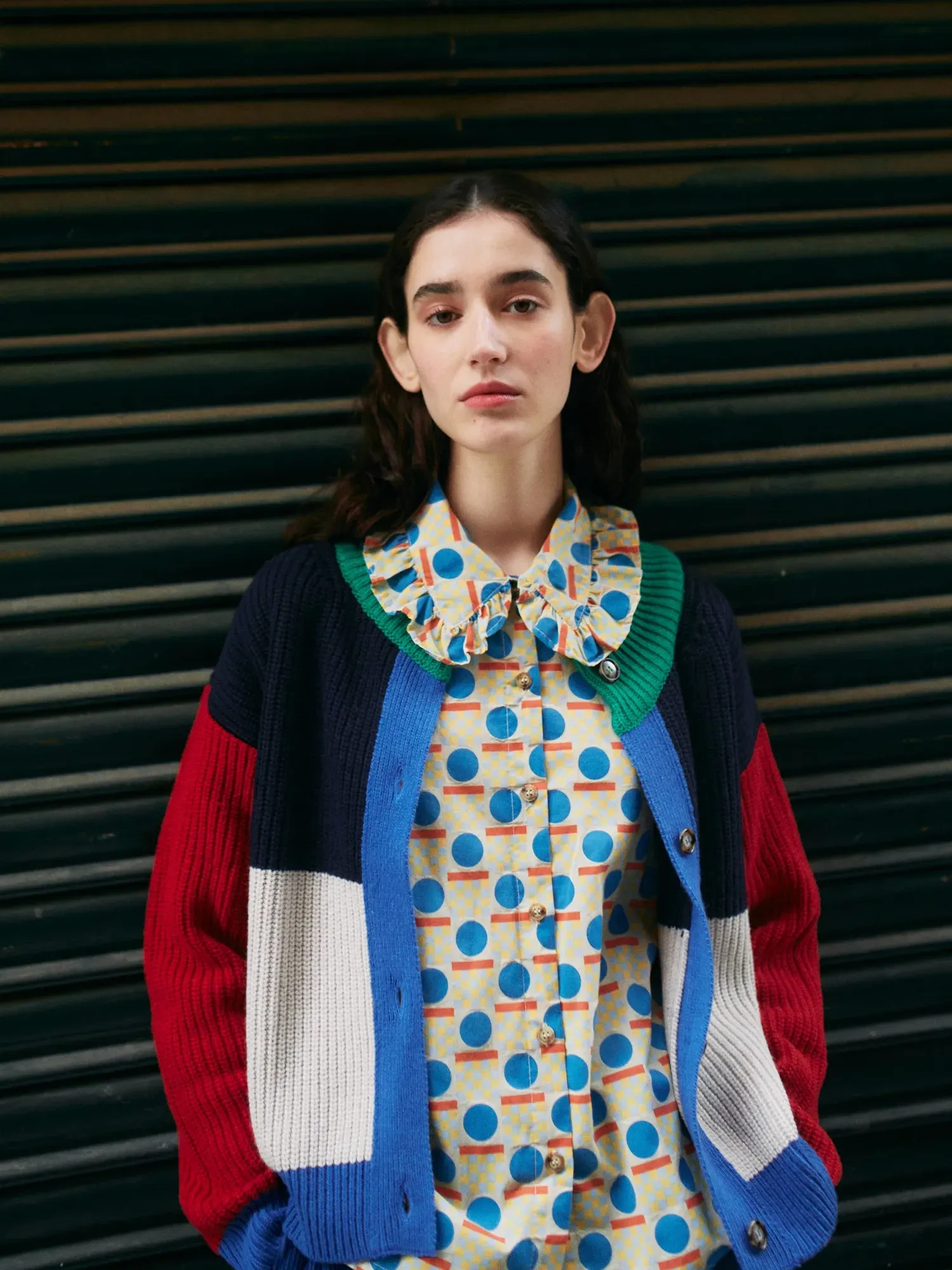 Color Block cardigan sold by Bobo Choses product image thumbnail 5