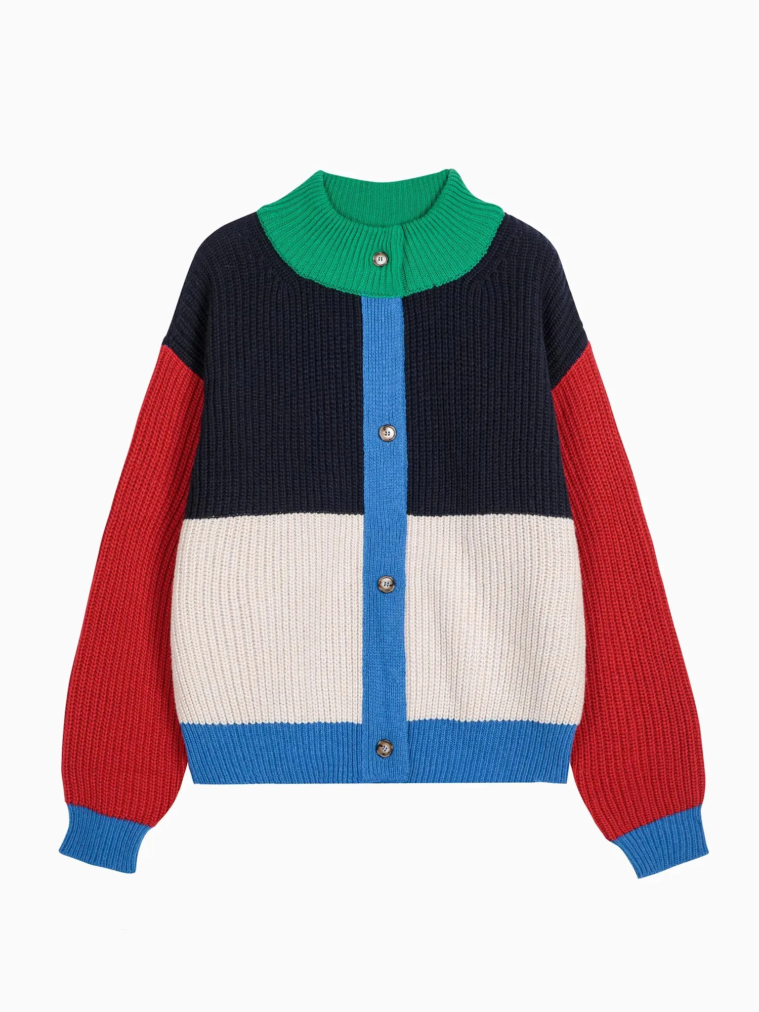 Color Block cardigan sold by Bobo Choses product image thumbnail 2