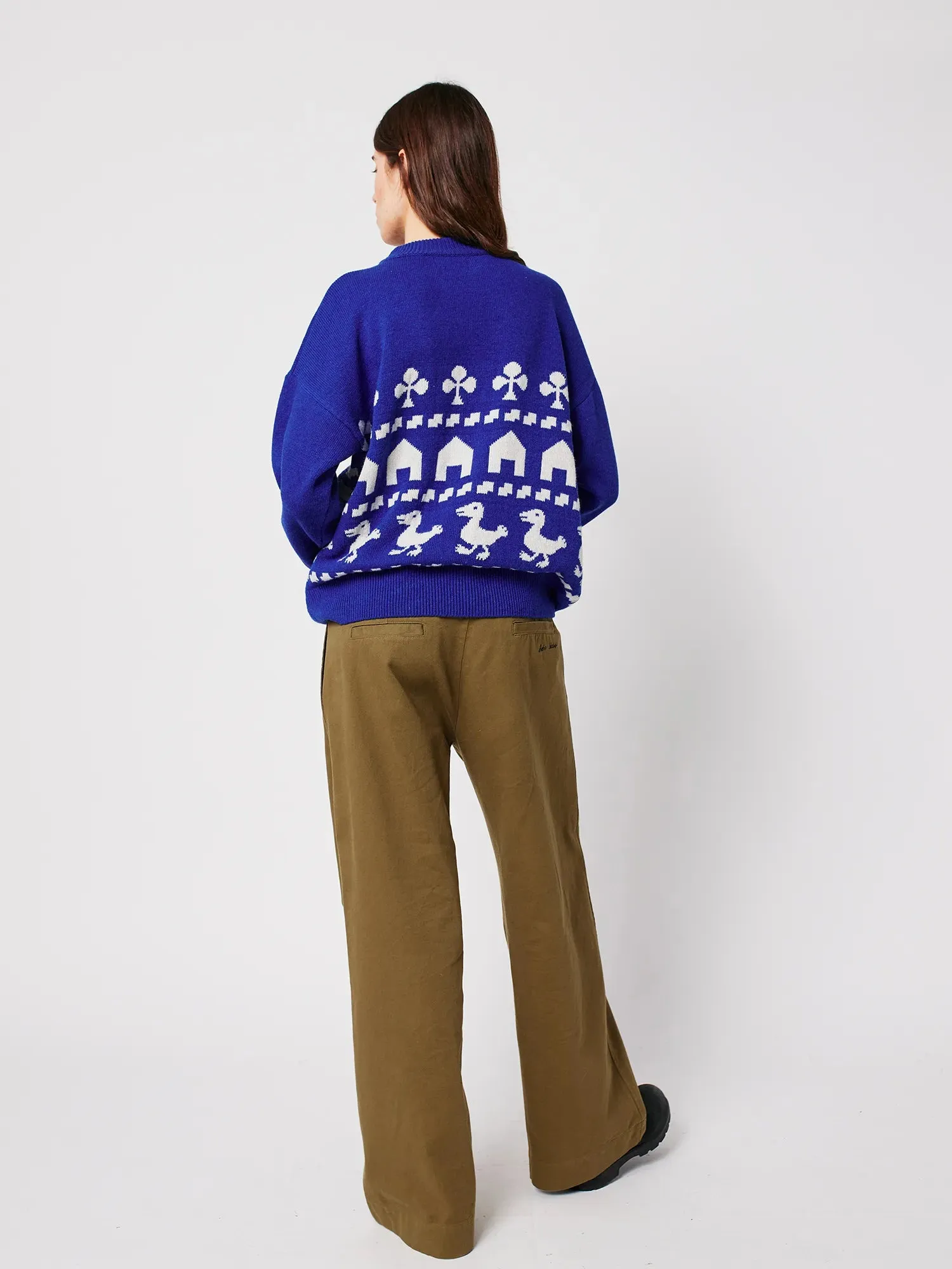 Farm jacquard oversize jumper sold by Bobo Choses product image thumbnail 4