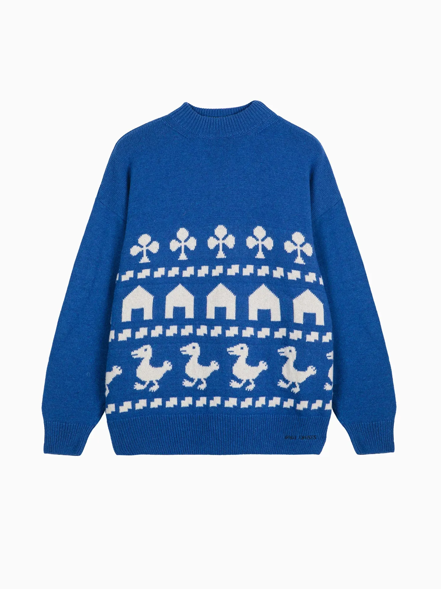 Farm jacquard oversize jumper sold by Bobo Choses product image thumbnail 2