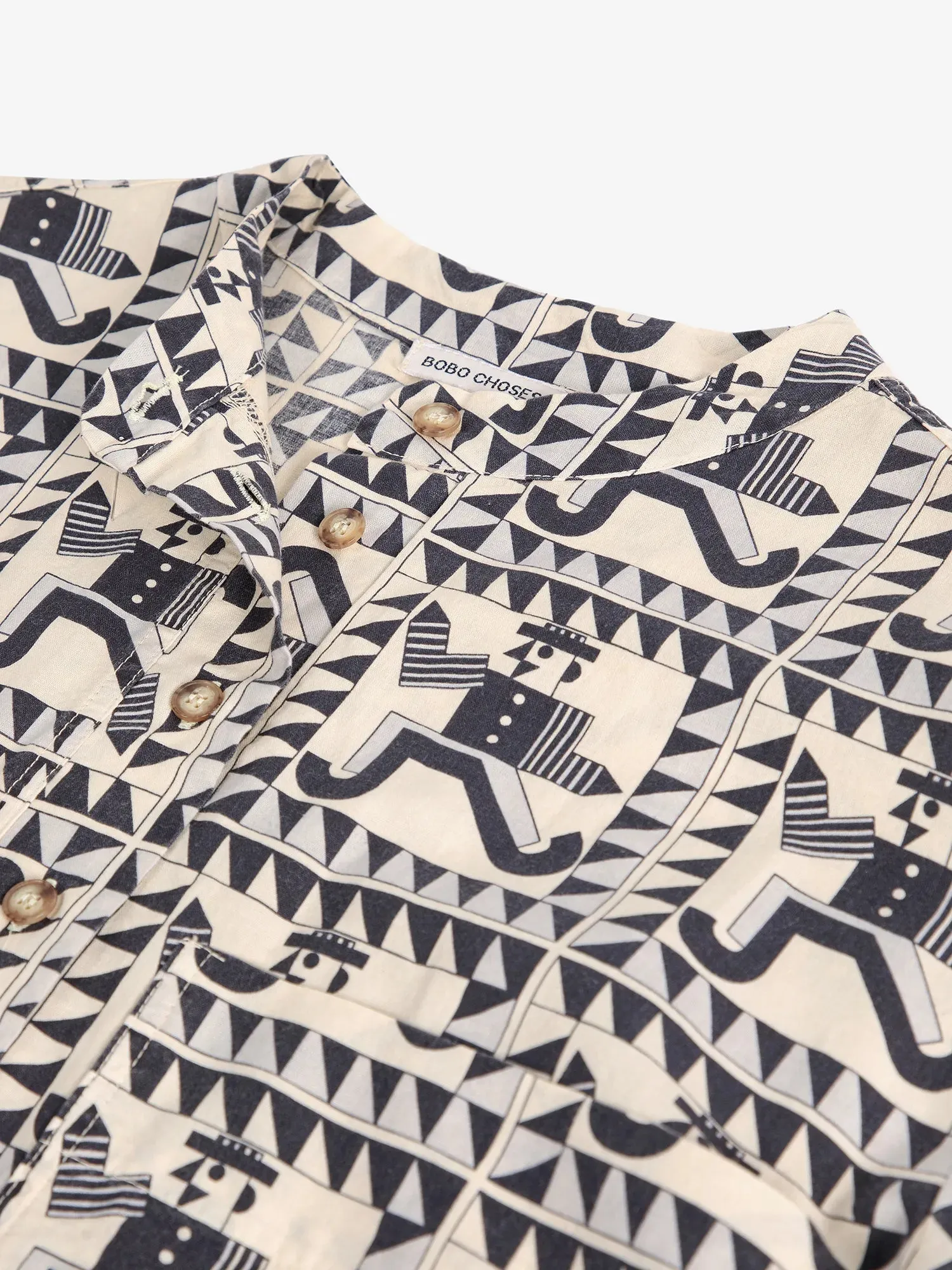 Mr Pencil pattern midi dress sold by Bobo Choses product image thumbnail 3