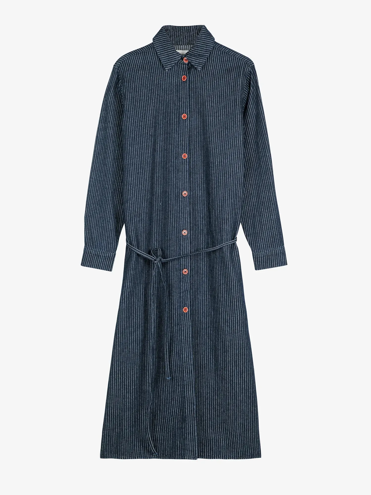 Denim stripe dress sold by Bobo Choses product image thumbnail 2