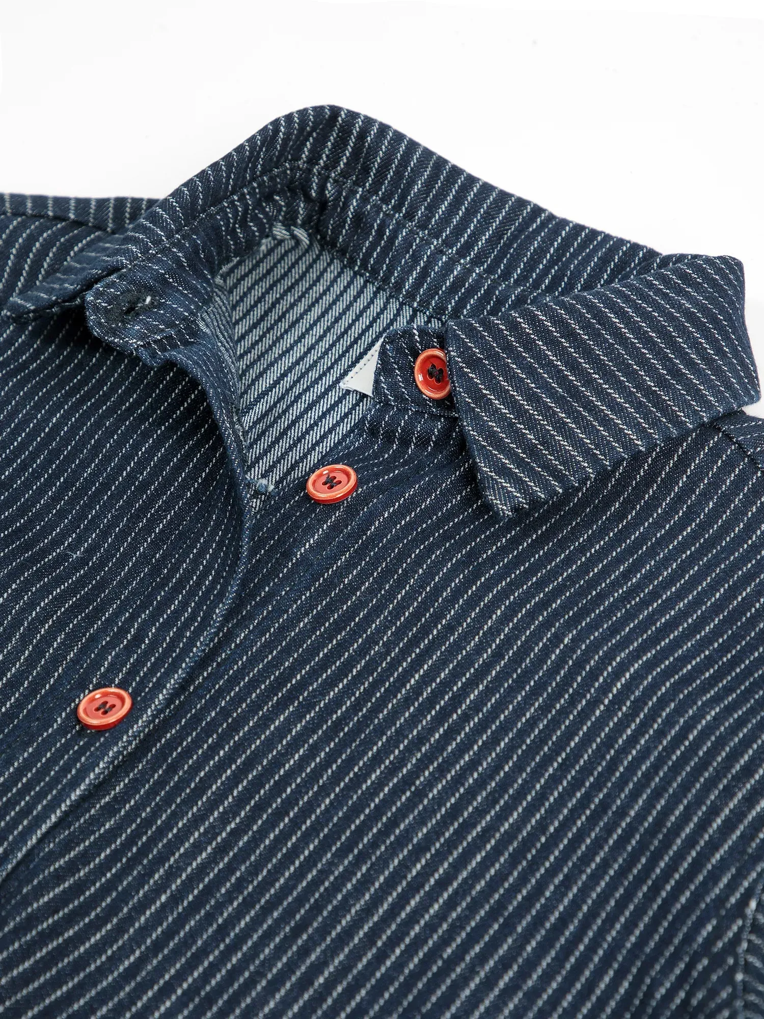 Denim stripe dress sold by Bobo Choses product image thumbnail 4