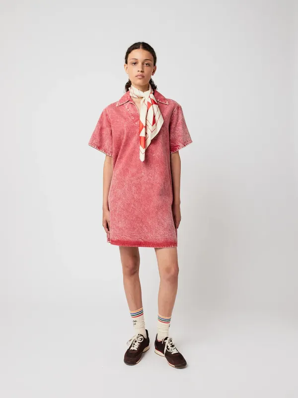 Short polo cotton dress sold by Bobo Choses