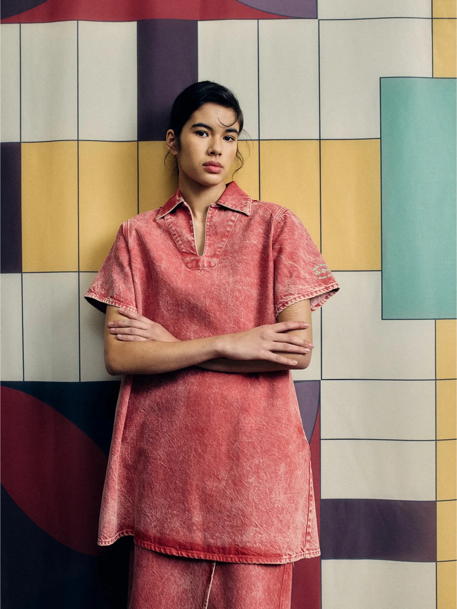 Short polo cotton dress sold by Bobo Choses product image thumbnail 4