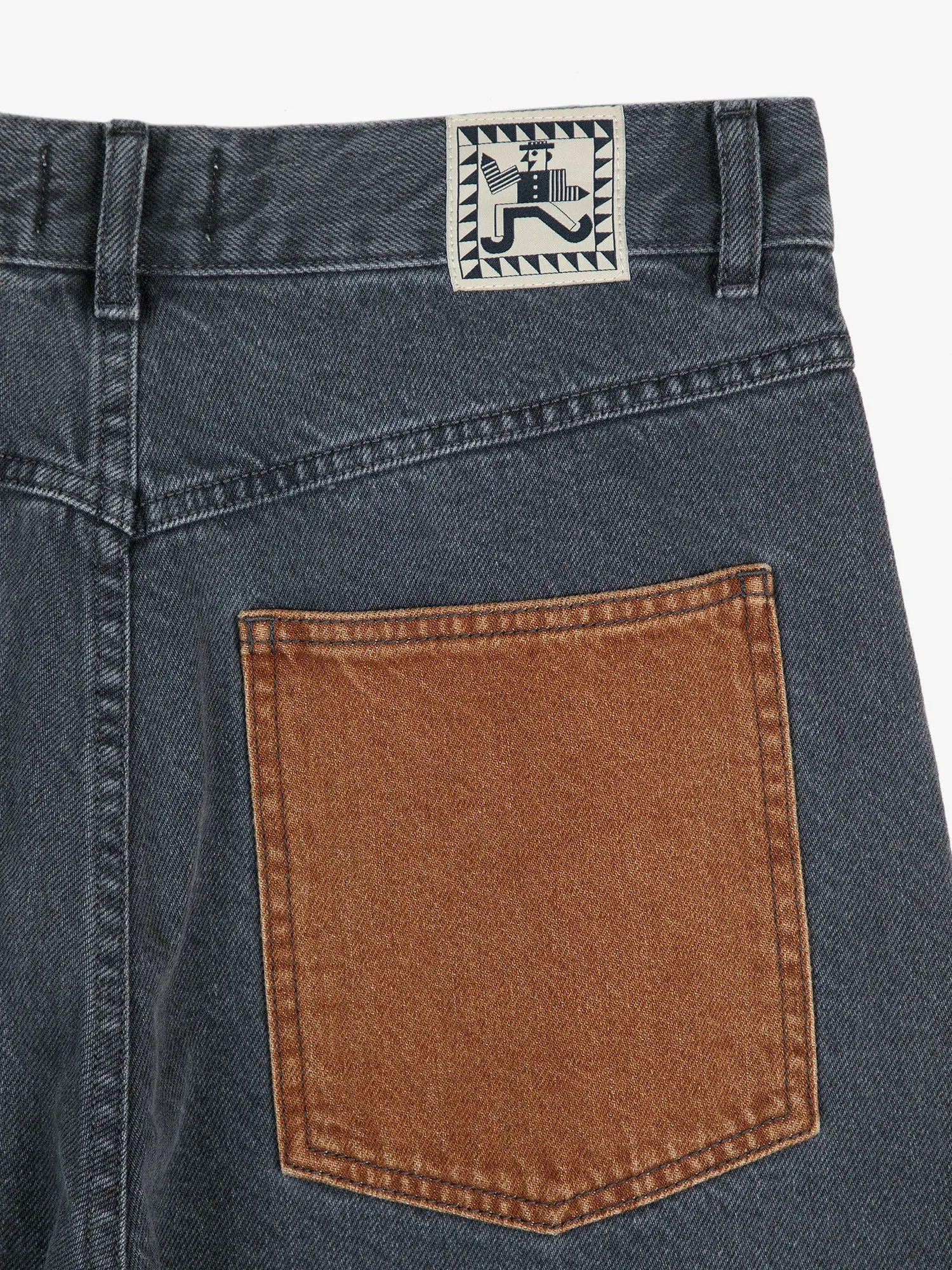 Color block denim pants sold by Bobo Choses product image thumbnail 4