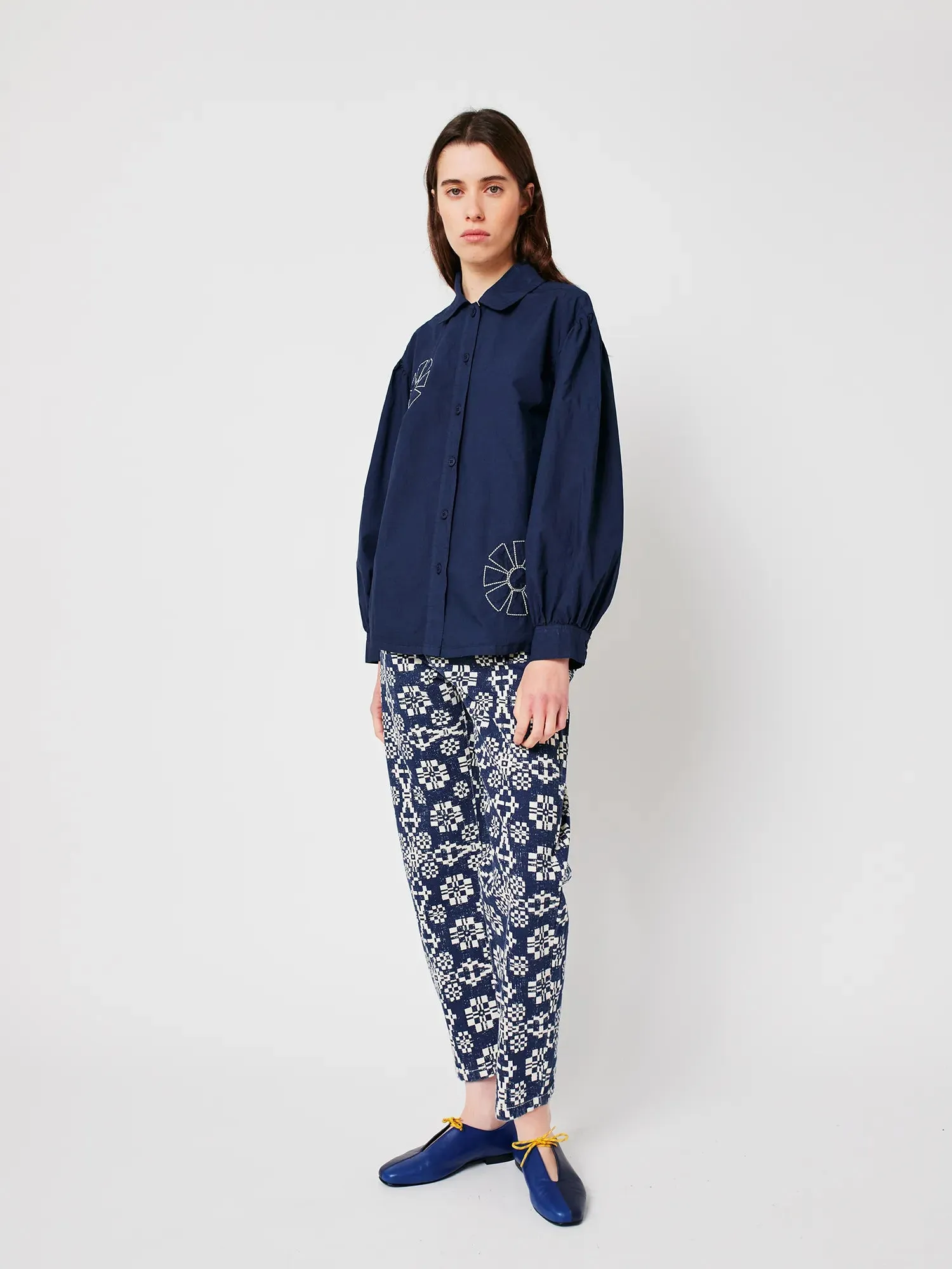 Kaleidoscope pattern high waist jeans sold by Bobo Choses product image thumbnail 2