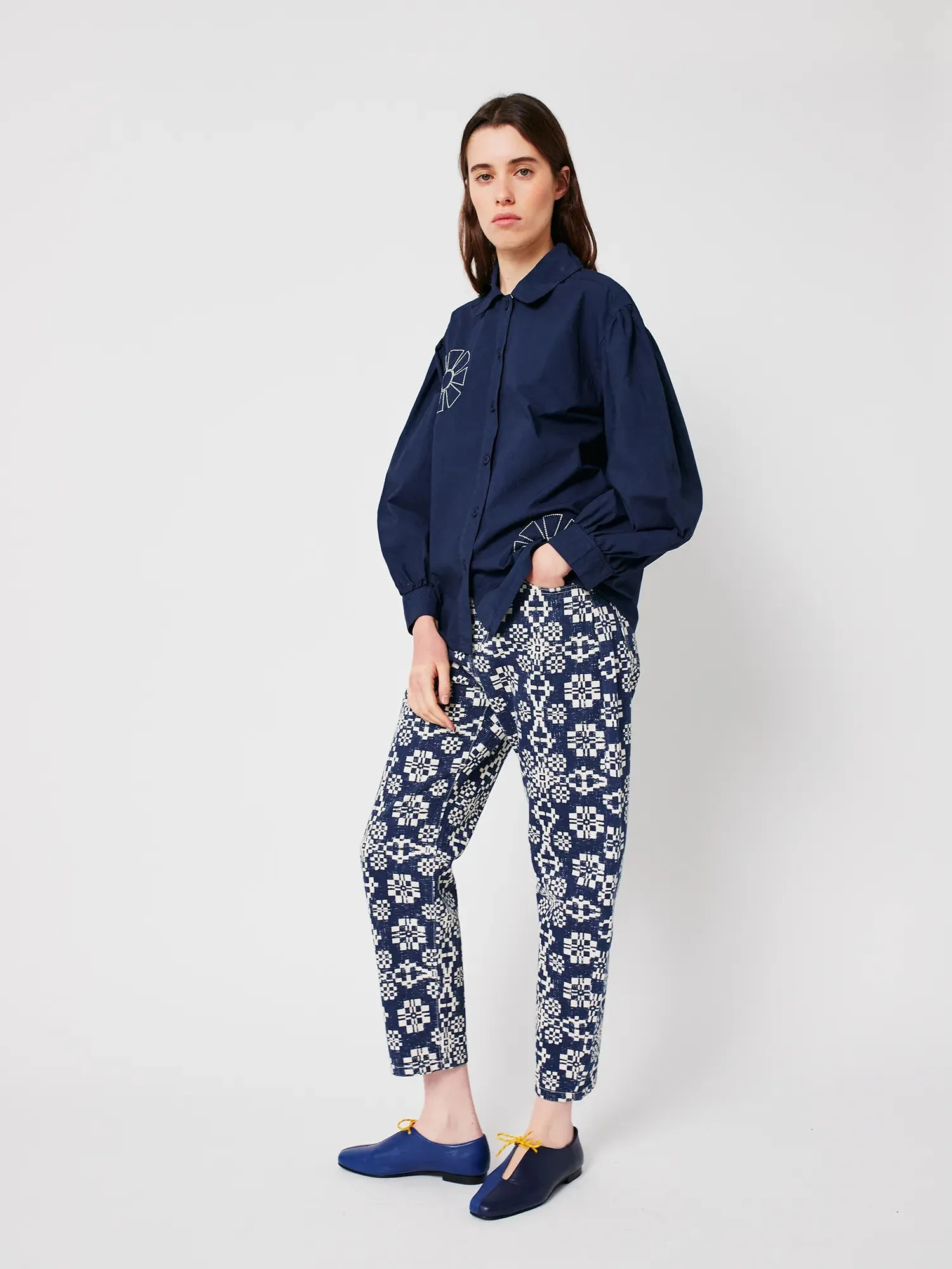 Kaleidoscope embroidery shirt sold by Bobo Choses product image thumbnail 5