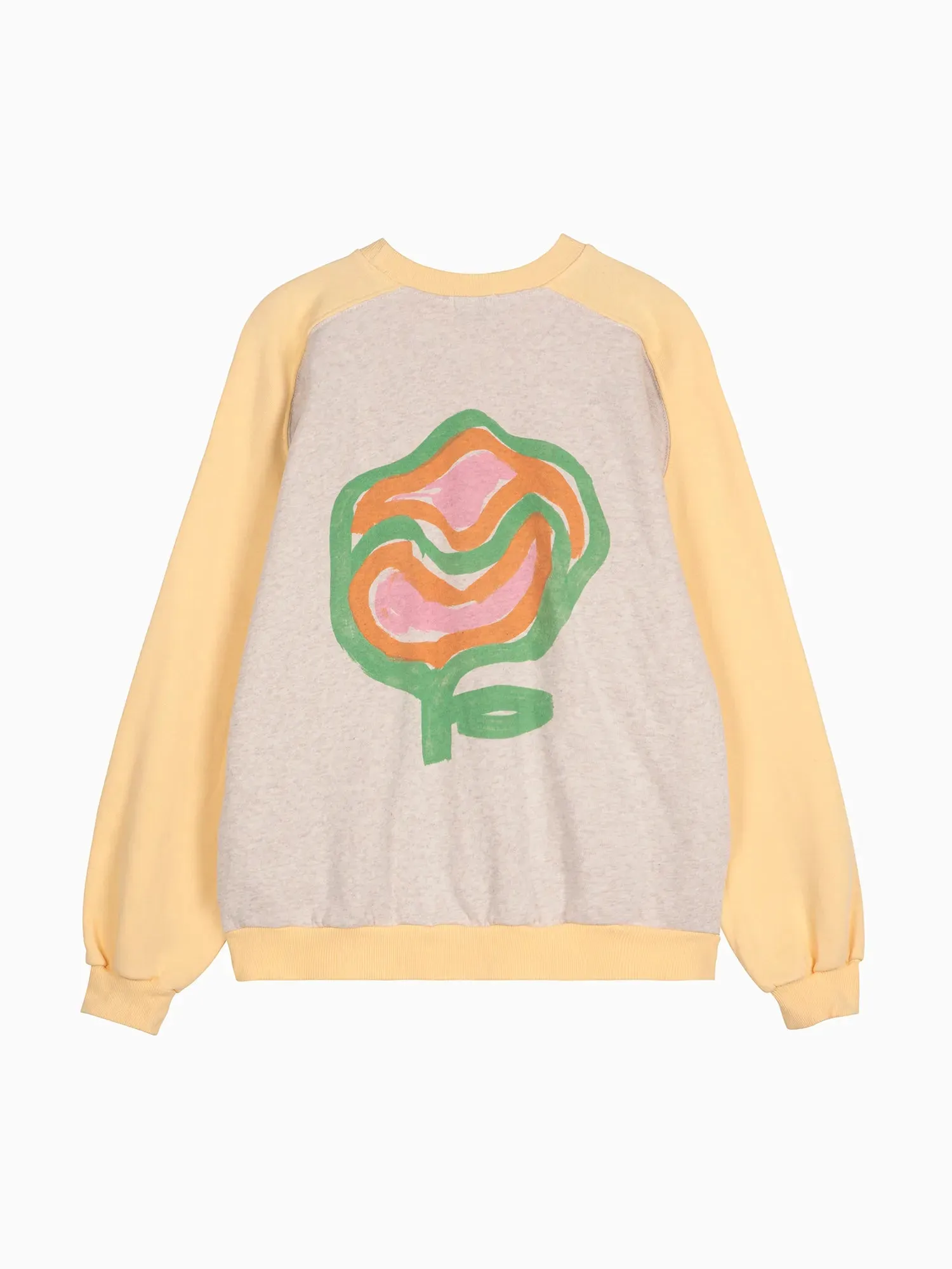 Carnation flower relaxed sweatshirt sold by Bobo Choses product image thumbnail 3
