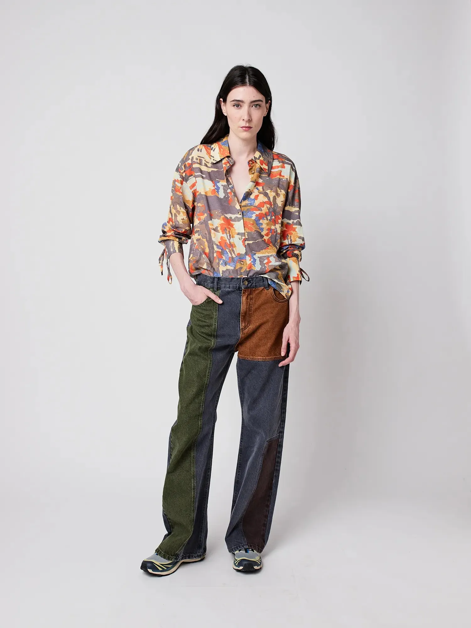 Forest House Pattern relaxed shirt sold by Bobo Choses product image thumbnail 5