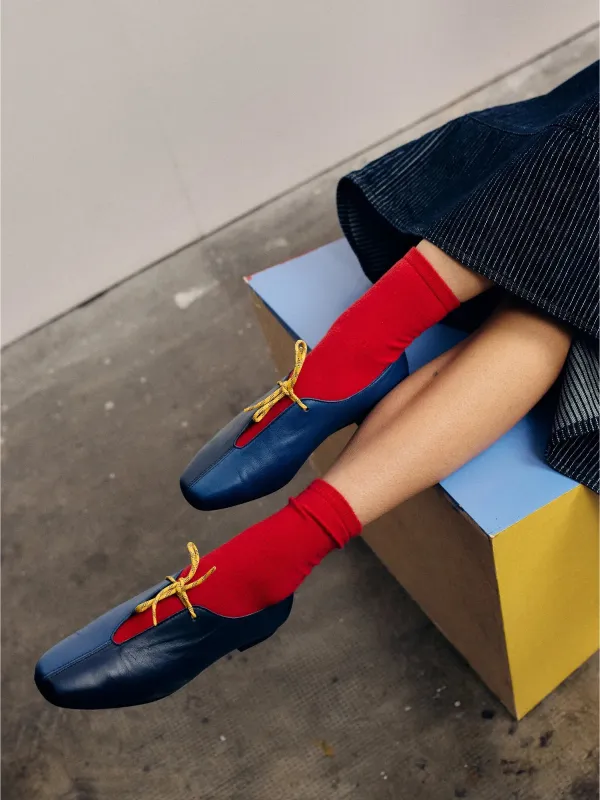 Color block ballet flats sold by Bobo Choses