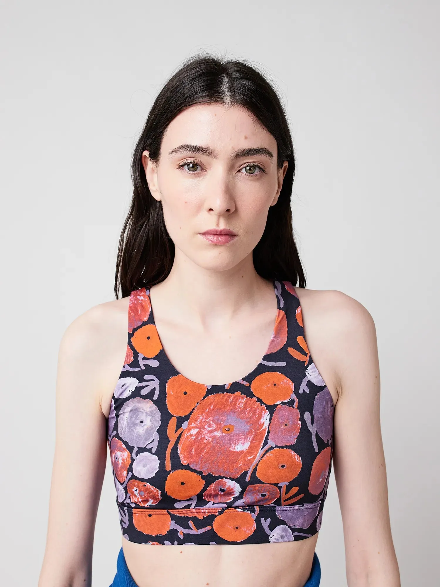 Dahlia pattern sporty top sold by Bobo Choses product image thumbnail 2