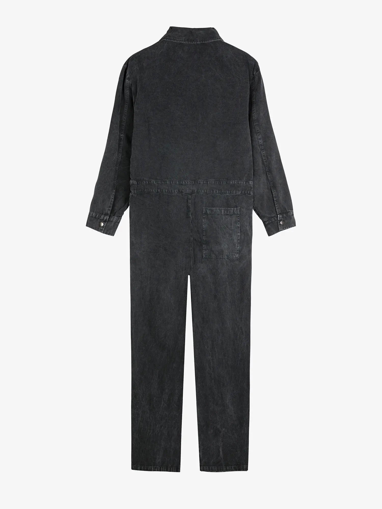 Denim zip-up jumpsuit sold by Bobo Choses product image thumbnail 3