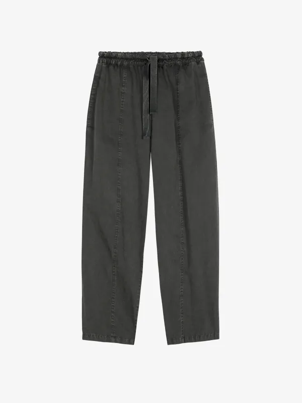 Dark grey cocoon pants sold by Bobo Choses