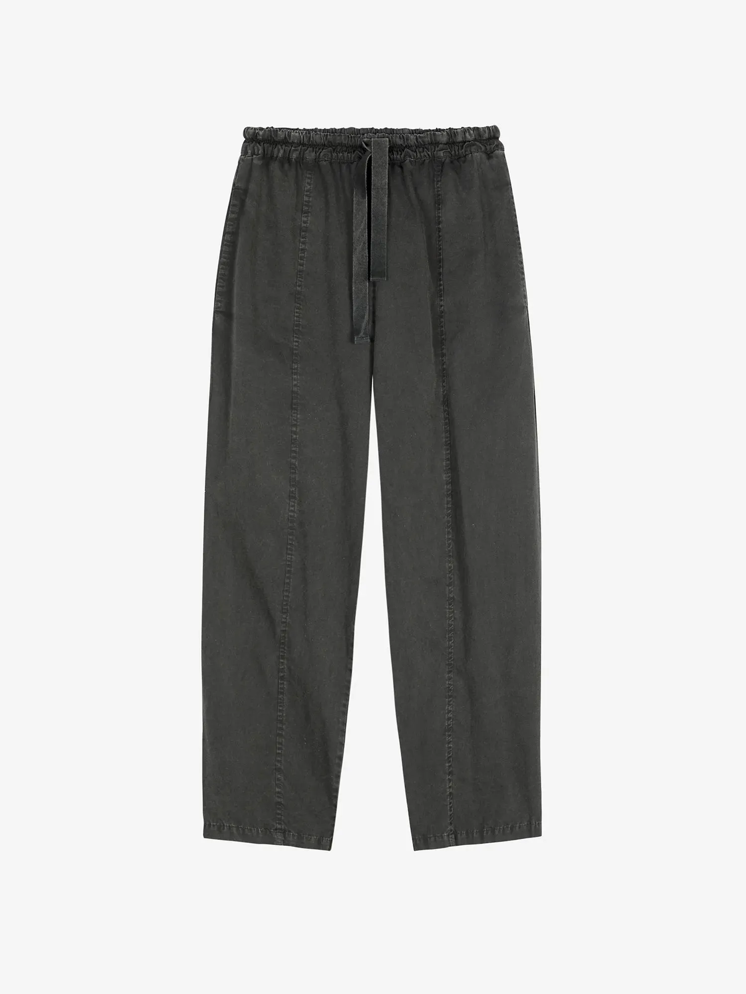 Dark grey cocoon pants sold by Bobo Choses