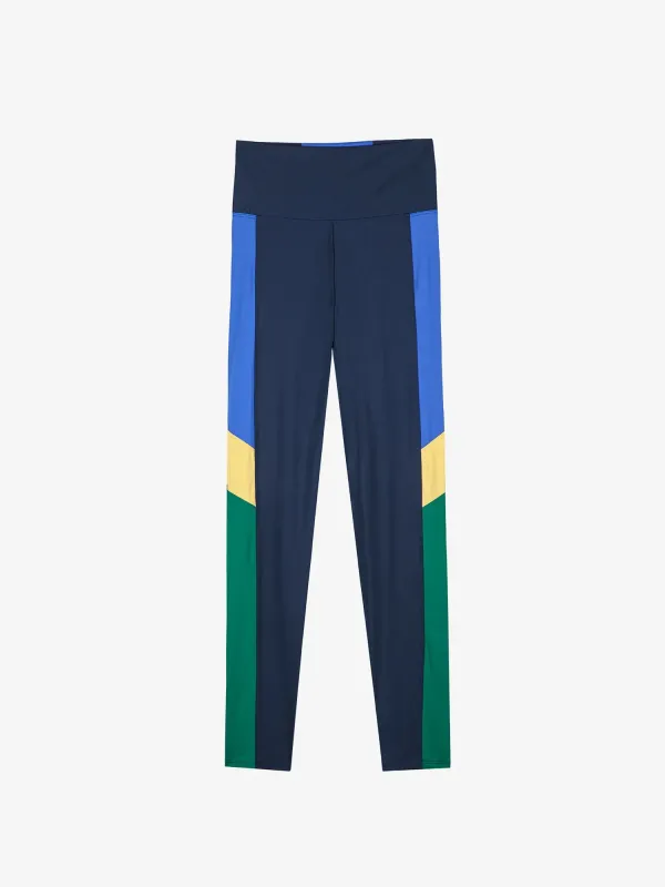 Color block sporty leggings sold by Bobo Choses