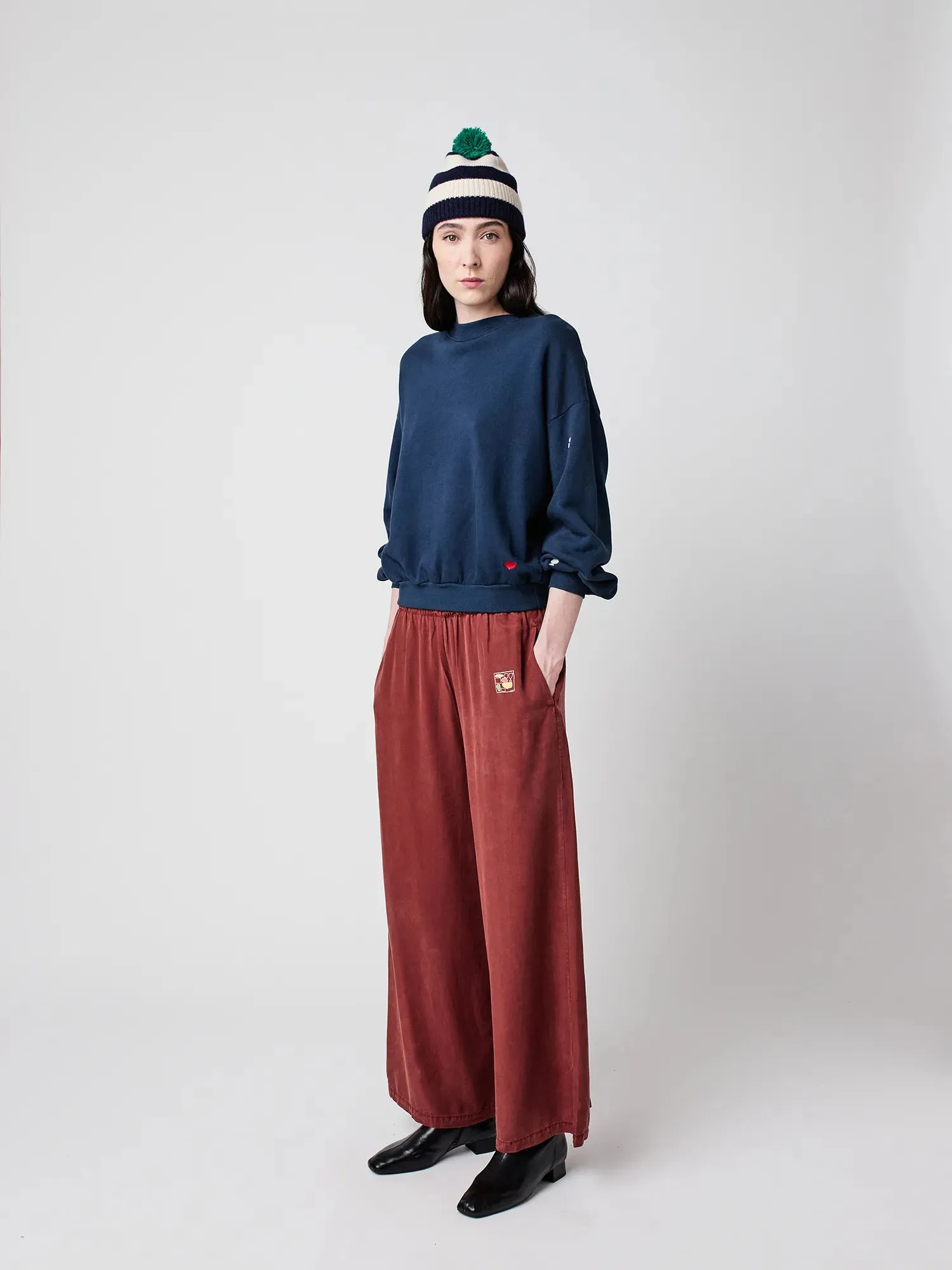 Pink flared long pants sold by Bobo Choses product image thumbnail 4
