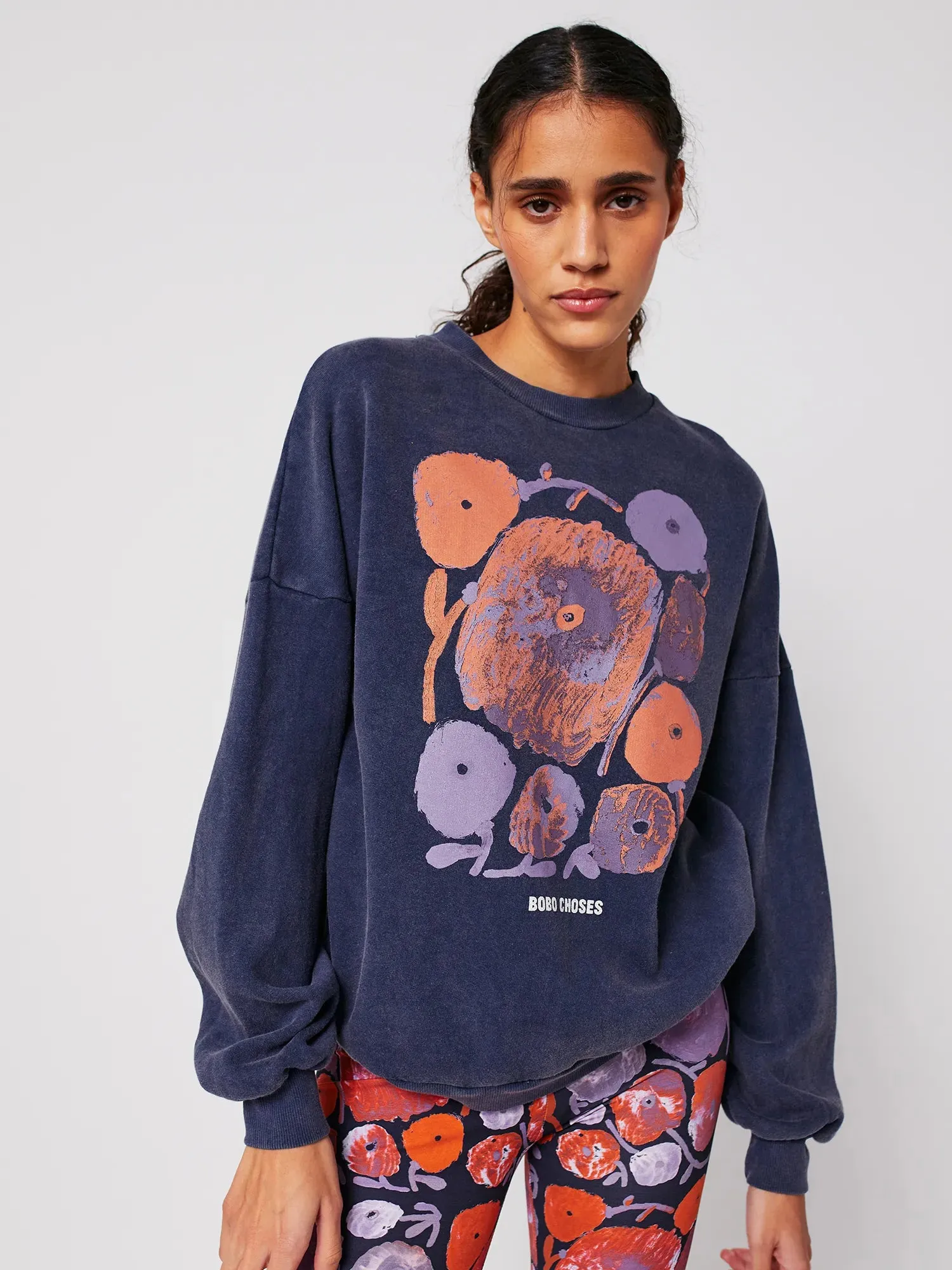 Dahlia relaxed sweatshirt sold by Bobo Choses