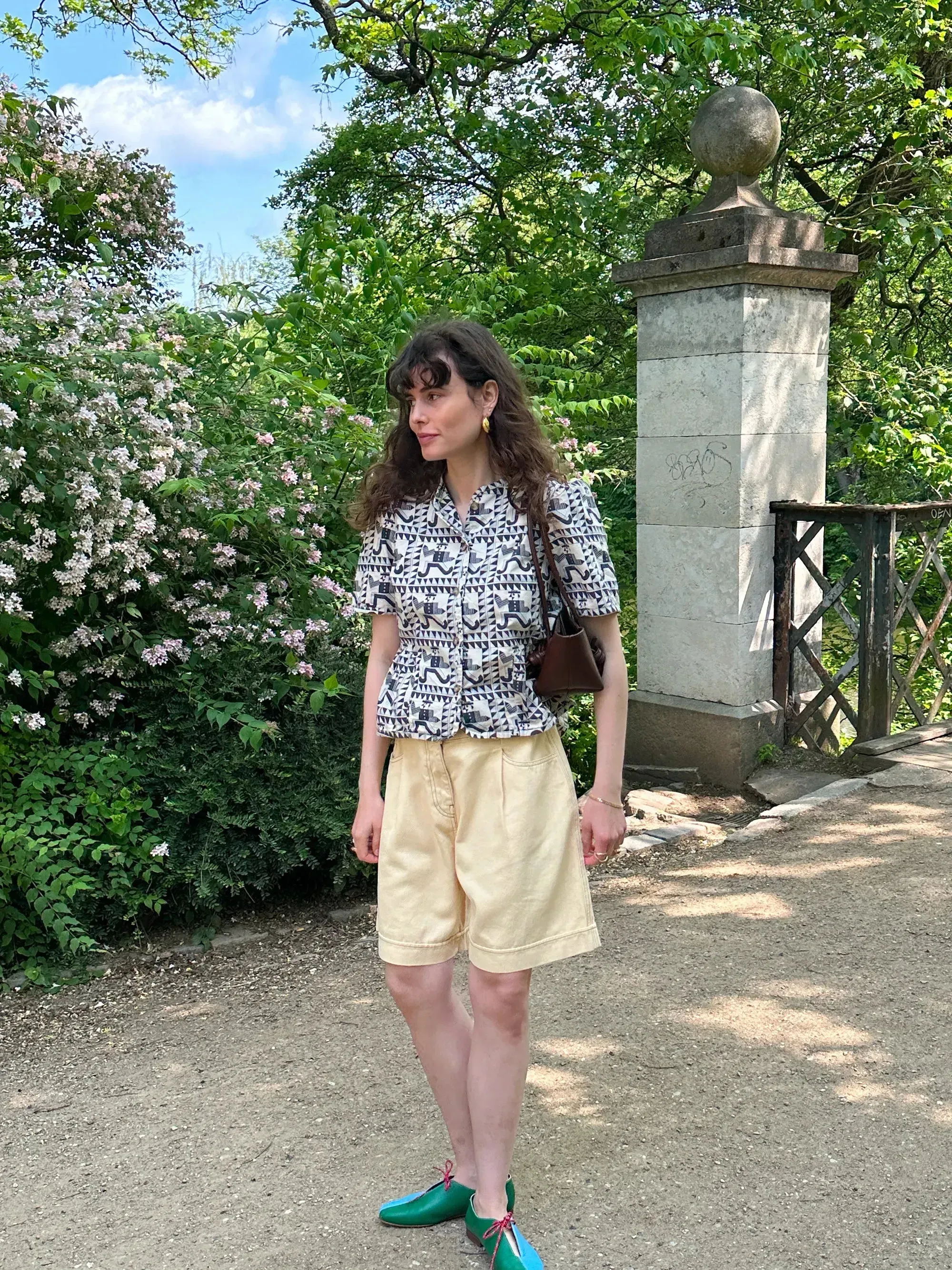 Mr Pencil pattern peplum blouse sold by Bobo Choses product image thumbnail 5