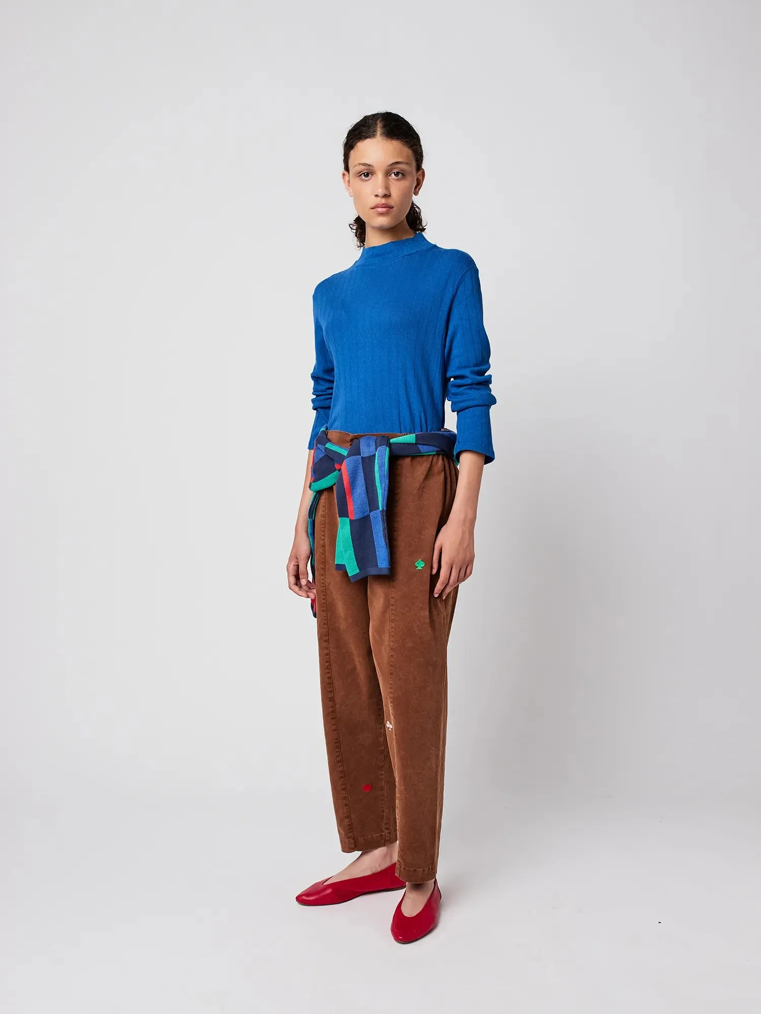 Openwork turtle neck T-shirt sold by Bobo Choses product image thumbnail 5