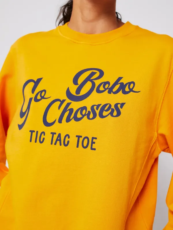 Go Bobo fitted sweatshirt sold by Bobo Choses
