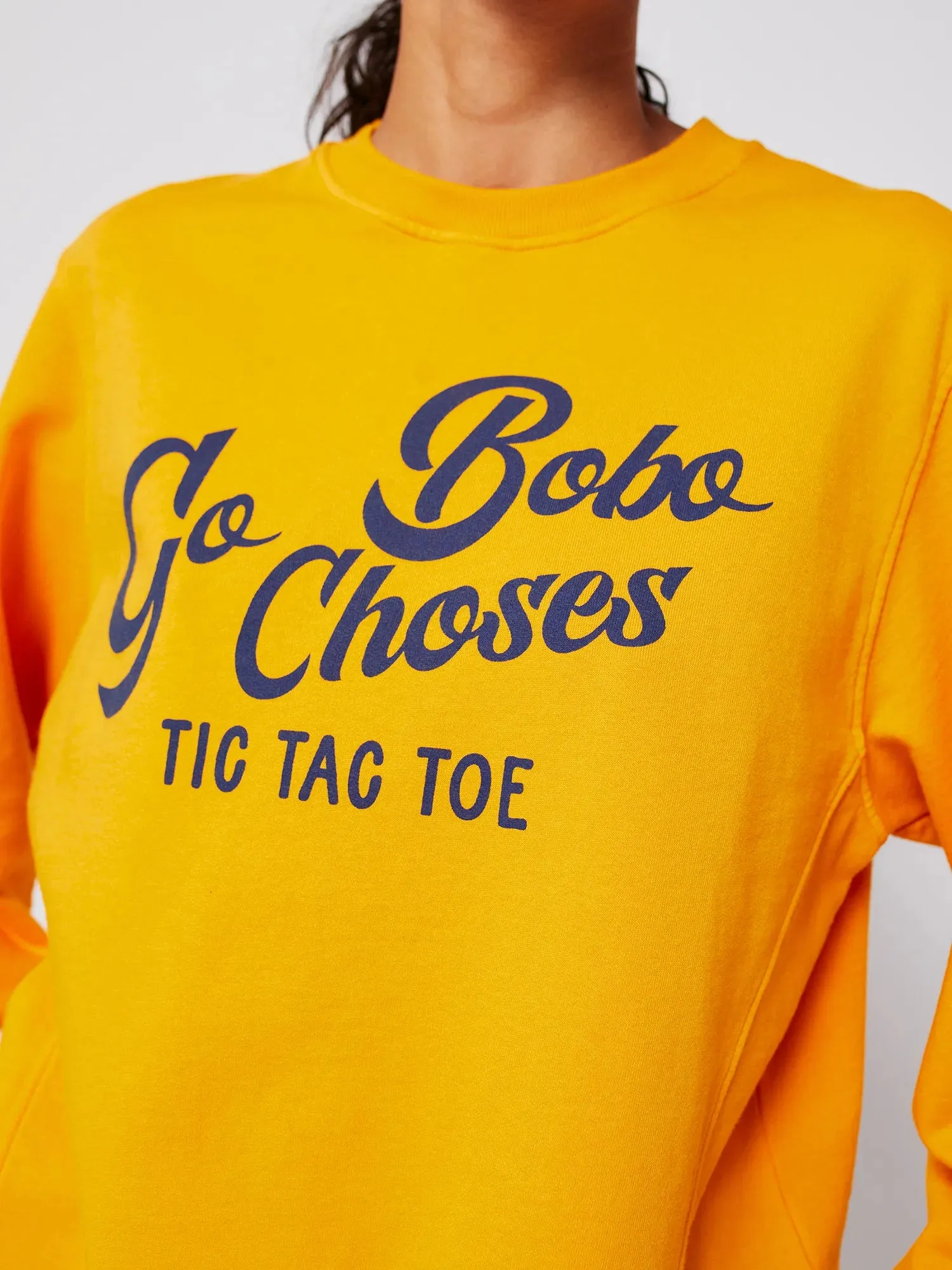 Go Bobo fitted sweatshirt sold by Bobo Choses