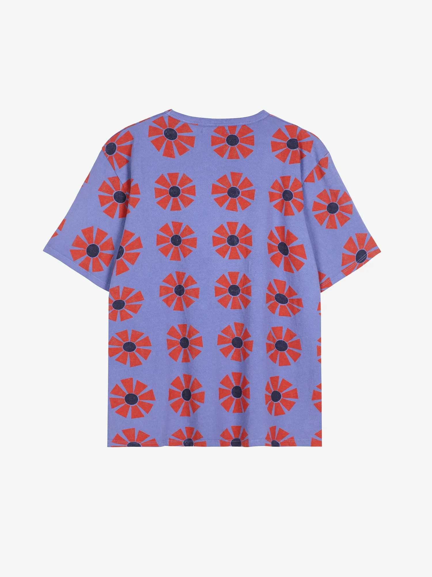 Flower pattern fitted T-shirt sold by Bobo Choses product image thumbnail 3
