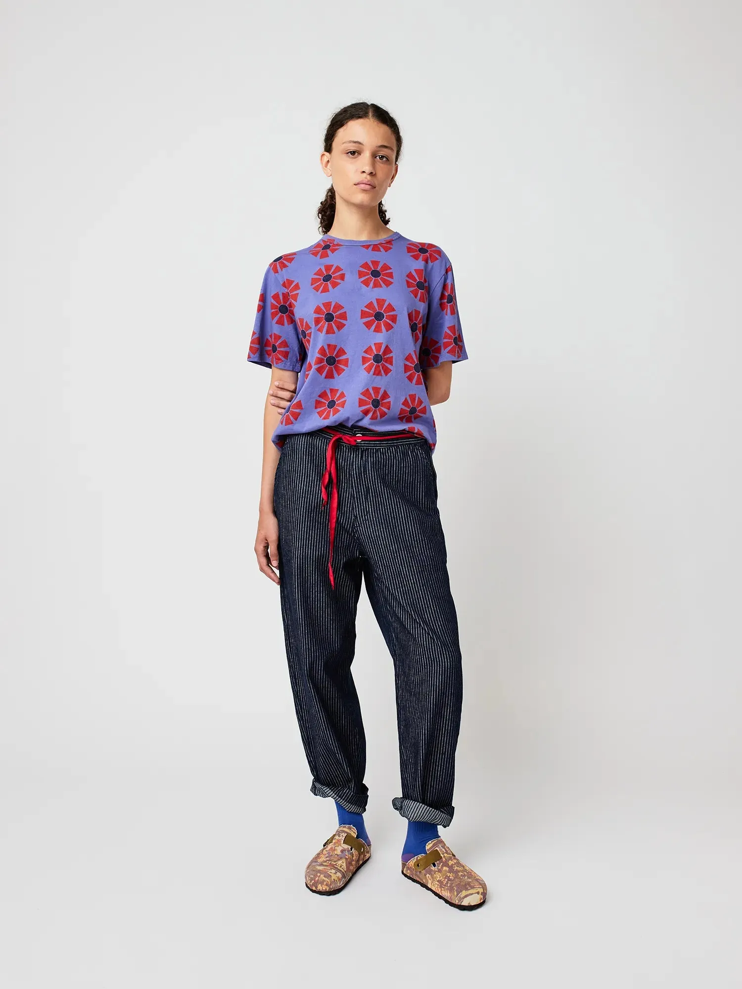 Flower pattern fitted T-shirt sold by Bobo Choses product image thumbnail 5