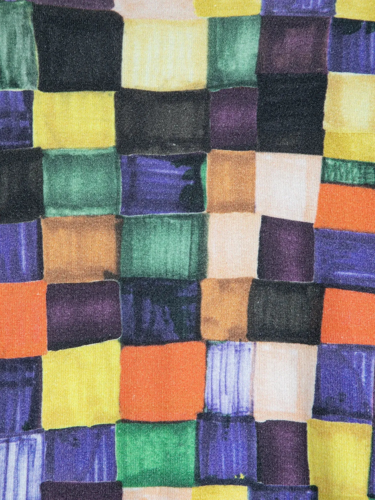 Rainbow Plaid Pattern turtleneck top sold by Bobo Choses product image thumbnail 3