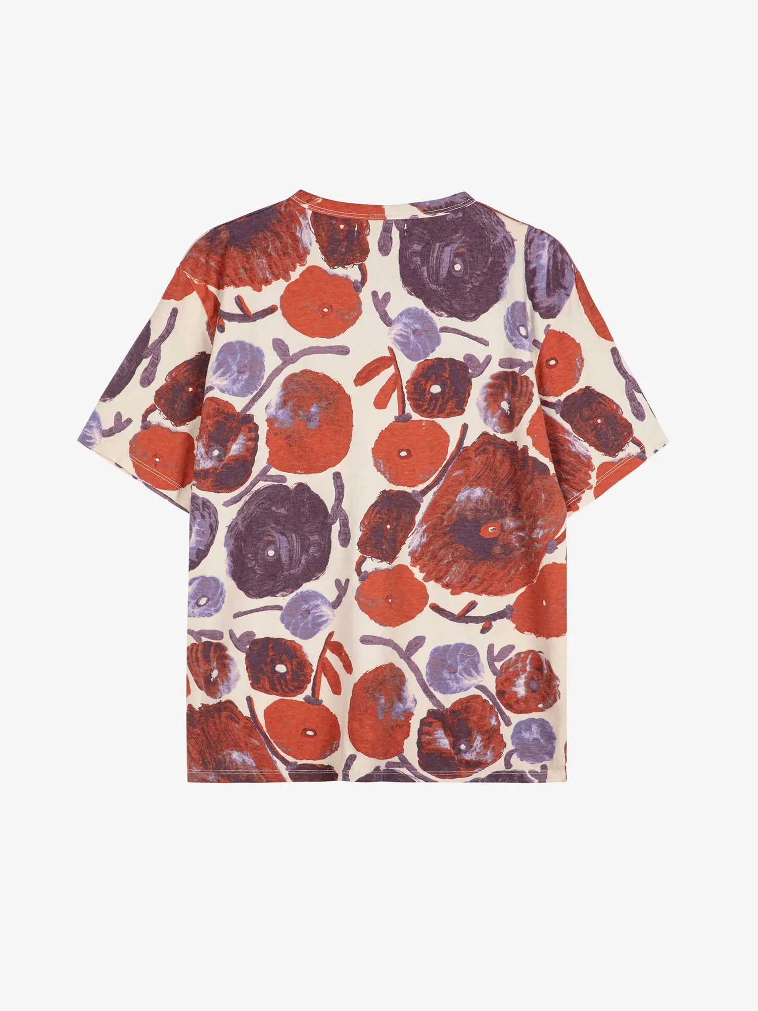 Dahlia pattern fitted T-shirt sold by Bobo Choses product image thumbnail 3