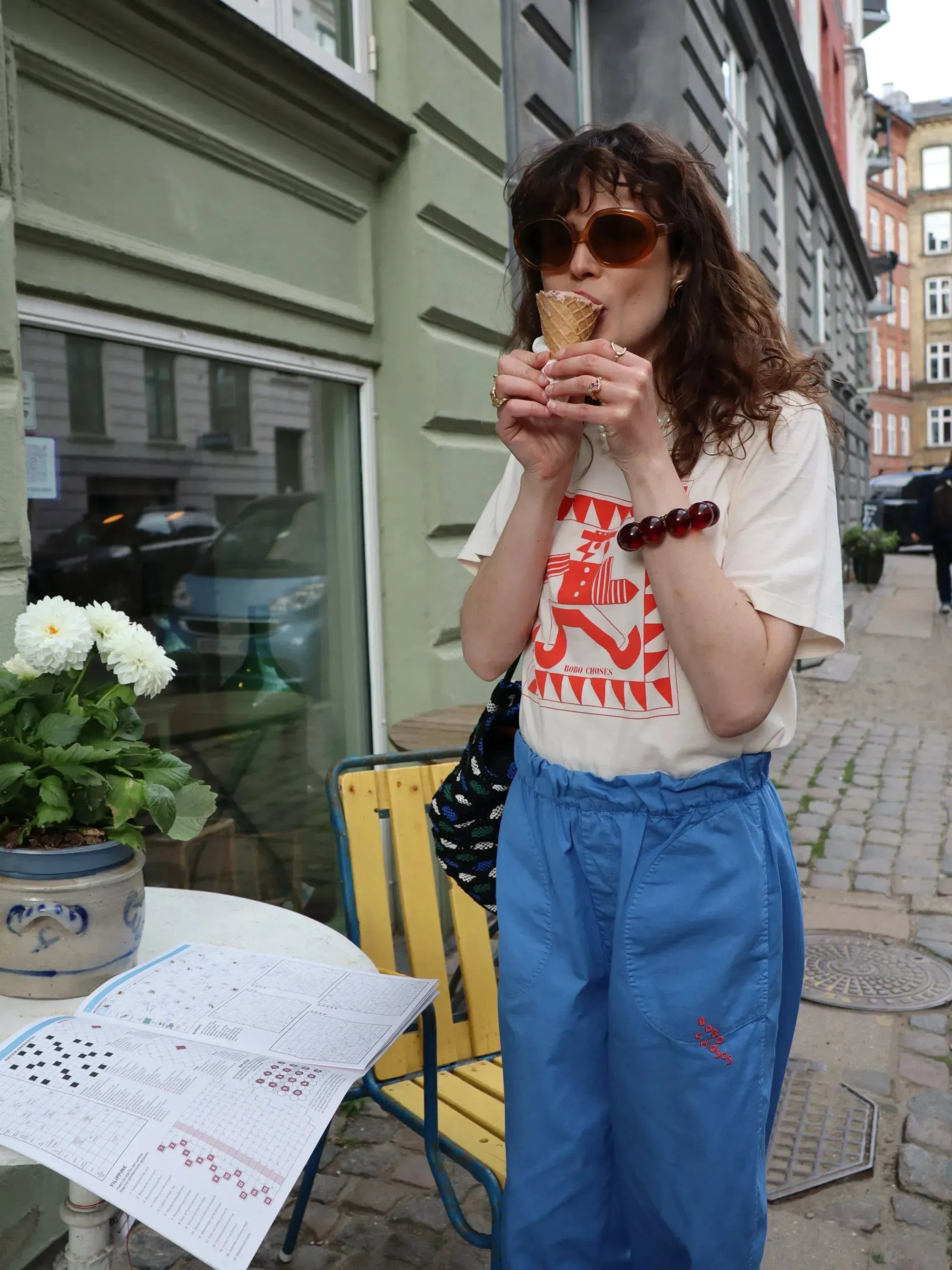 Mr Pencil fitted T-shirt sold by Bobo Choses