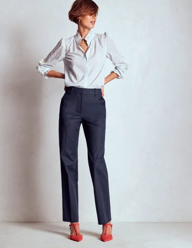 Canonbury Lange Hose-Marineblau made by Boden