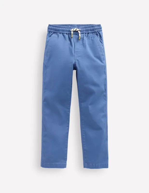 Schmal geschnittene Hose zum Hineinschlüpfen-Flussblau made by Boden