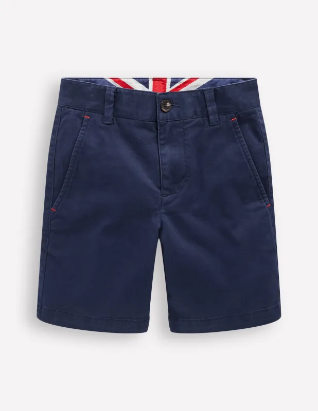 Klassische Chino-Shorts-Schuluniform-Marineblau made by Boden