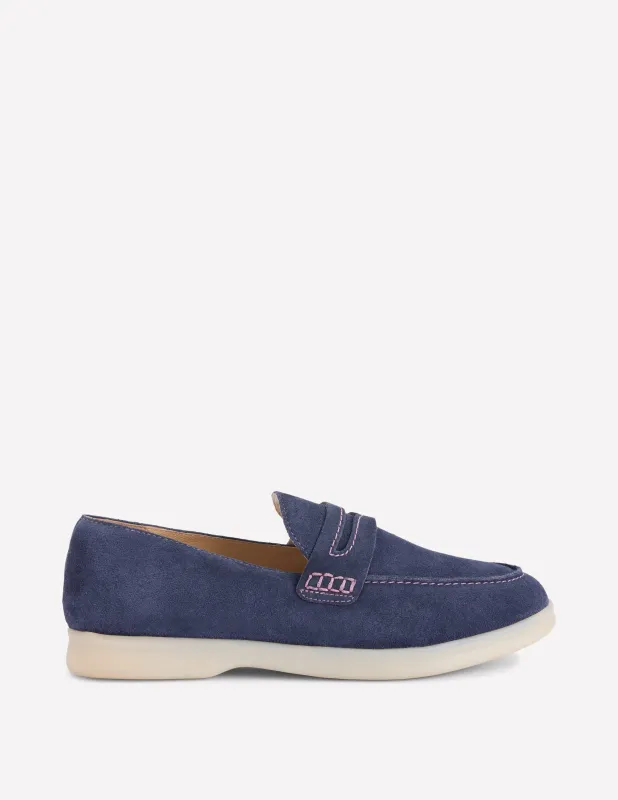 Leichte, weiche Loafer-Marineblau sold by Boden