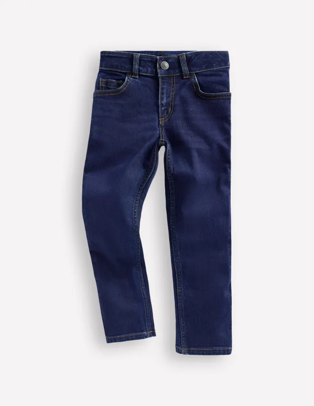 Schmal geschnittene Adventure-Flex-Jeans-Dunkel Vintage Denim made by Boden