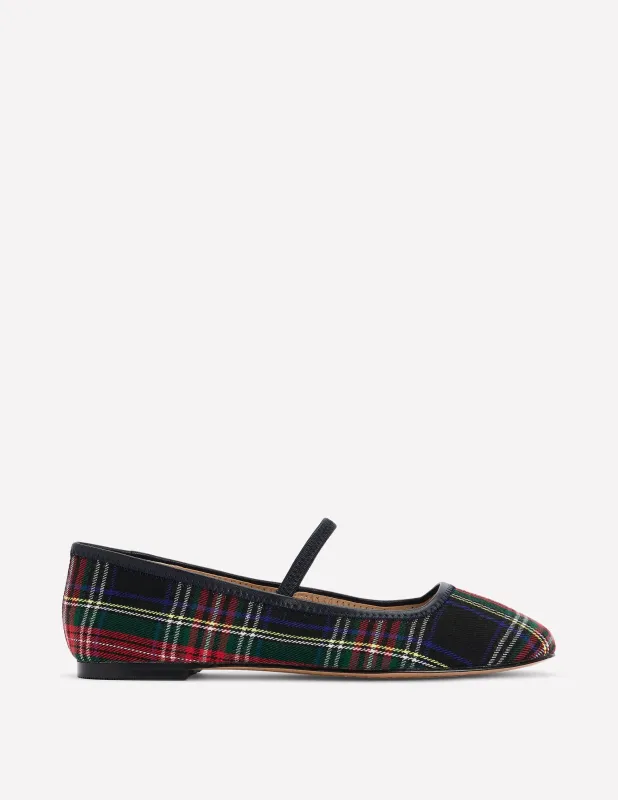 Thea Mary-Jane-Ballerinas-Kariert made by Boden